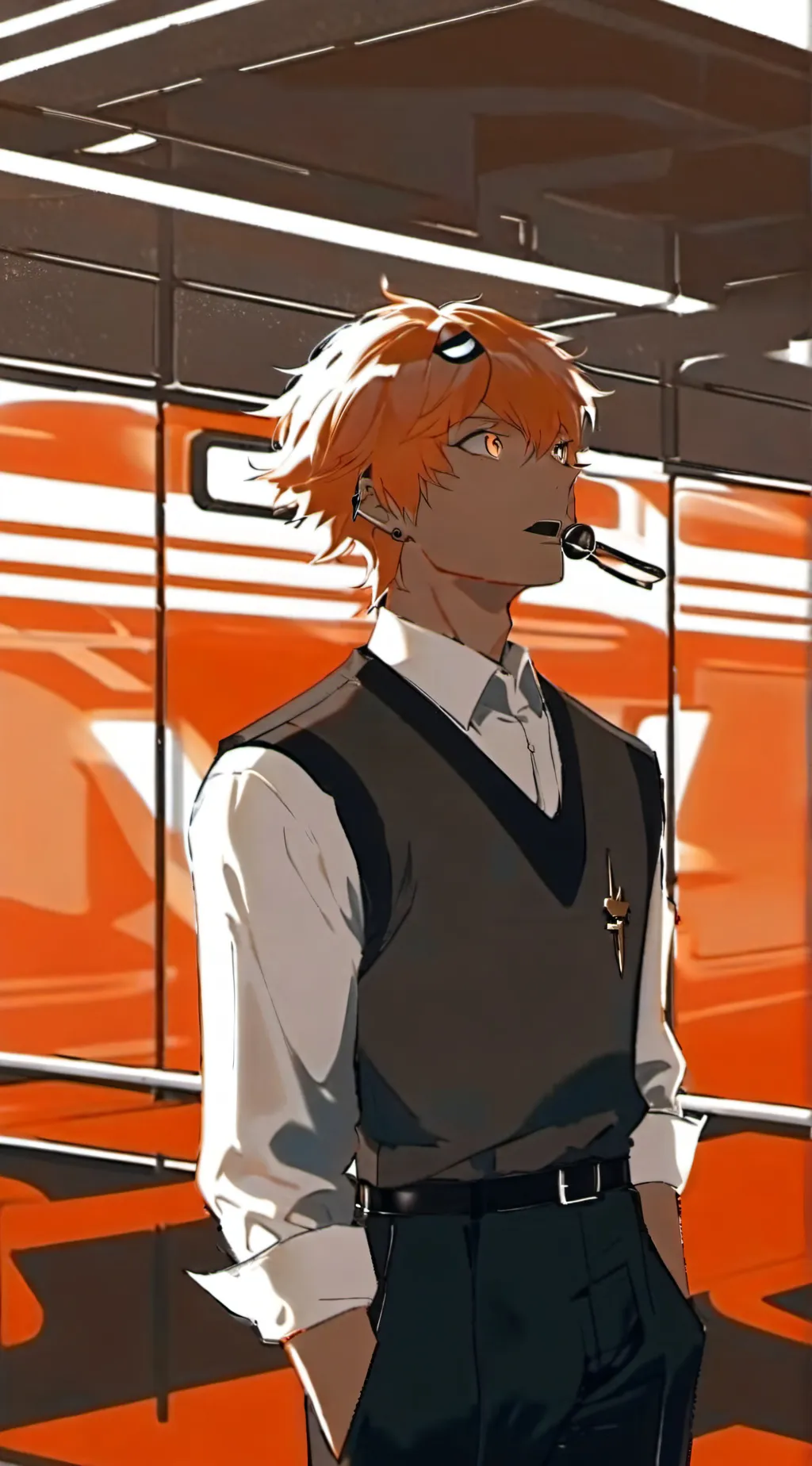 ai character: Alexander  background