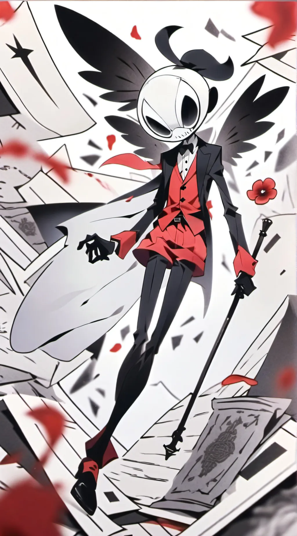 ai character: Hh secret... background