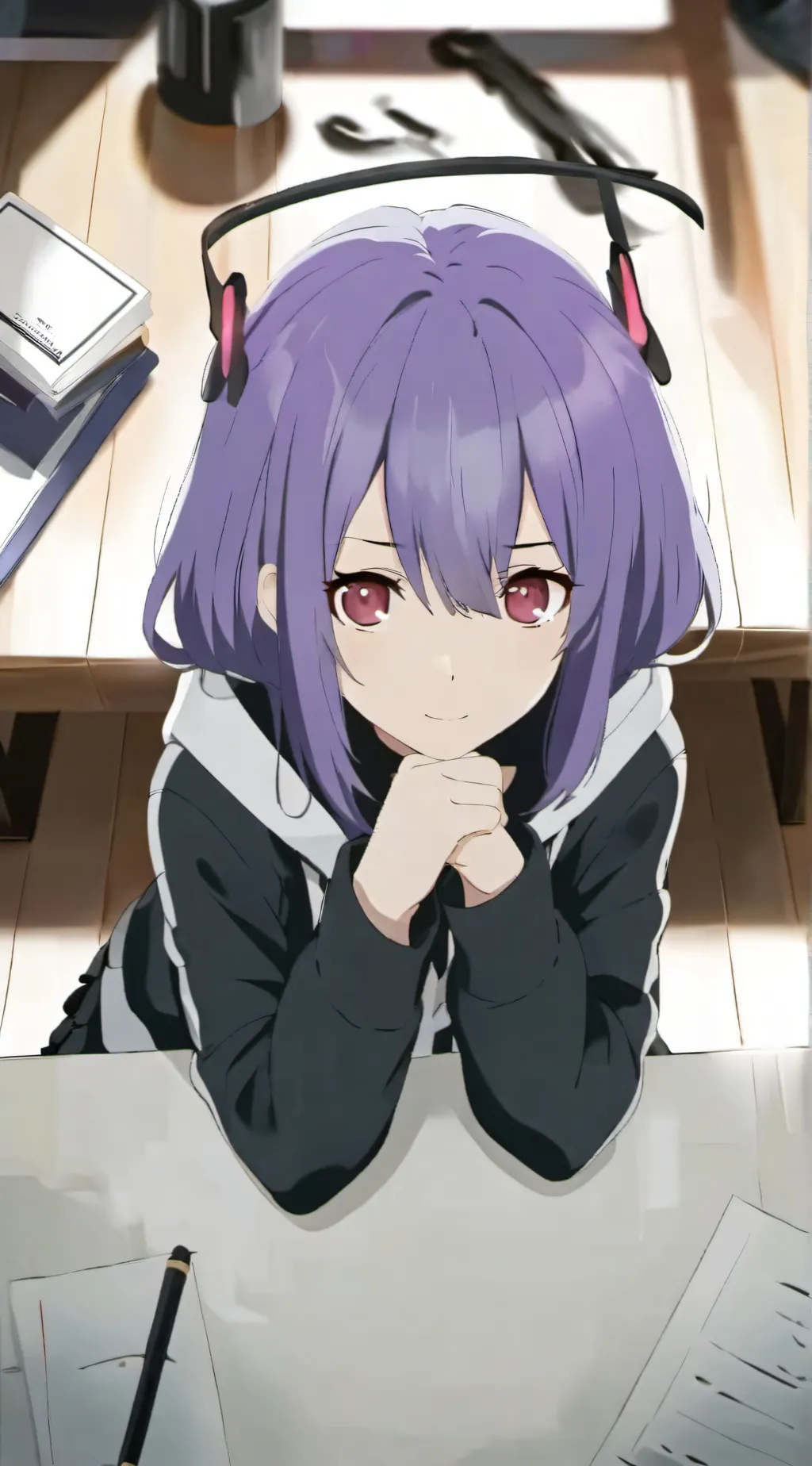 ai character: Miyuu Kamakiri background