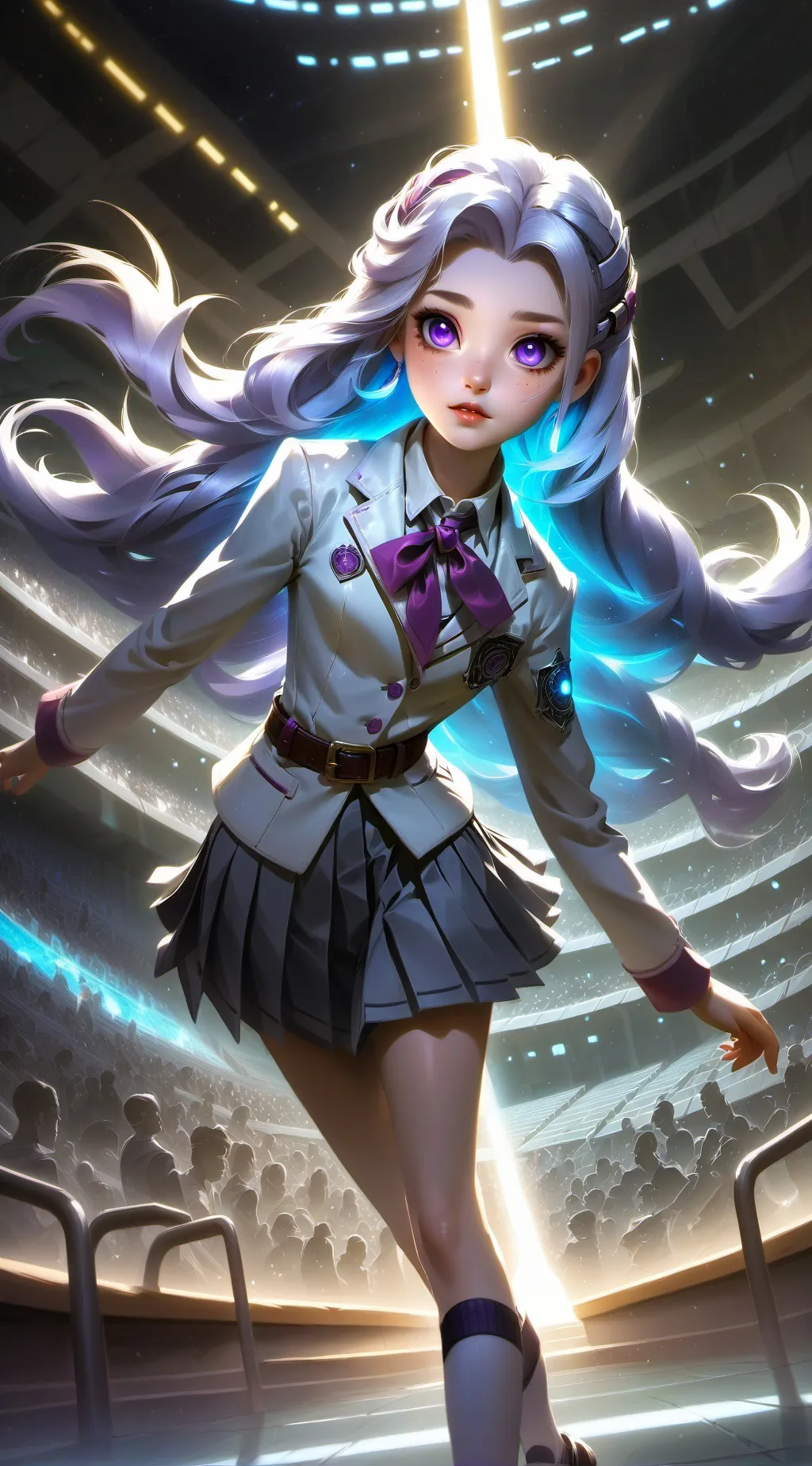 ai character: Star background