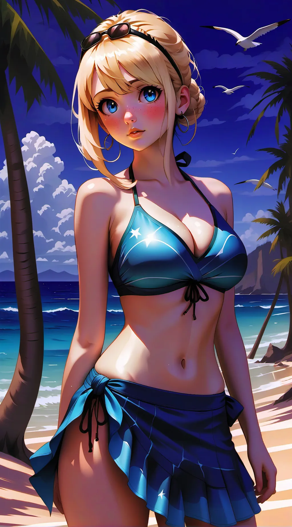 ai character: Aria background