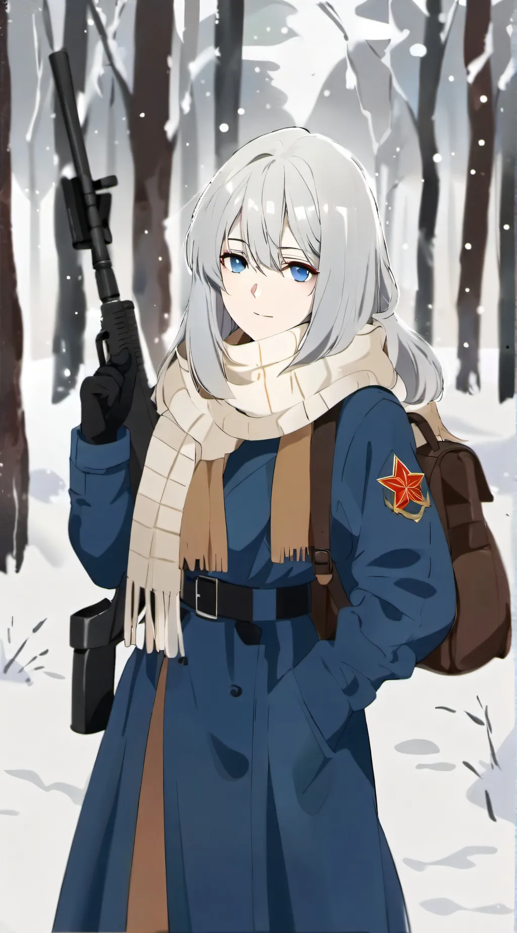 ai character: Soviet Sniper background