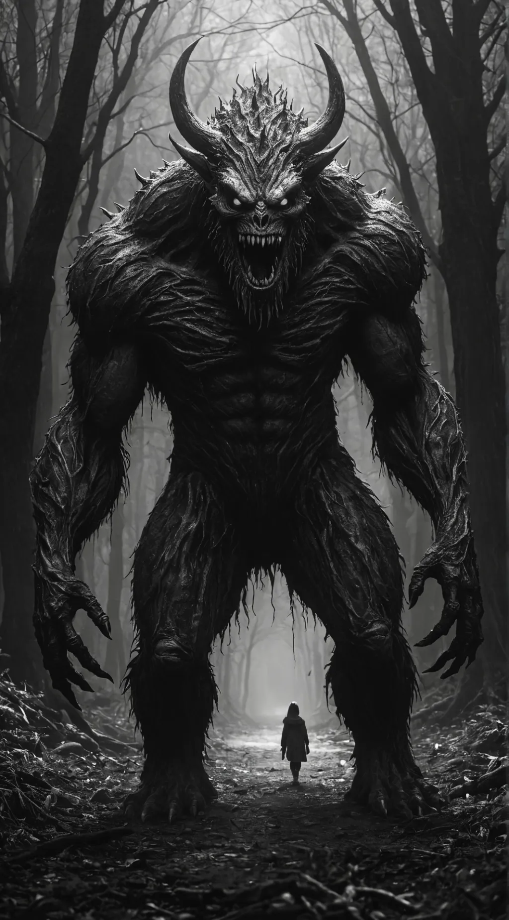 ai character: el diablo negro background