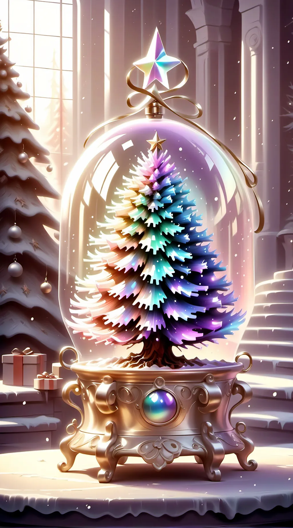 ai character: Mm2 XMAS✌🏻👑💸 background