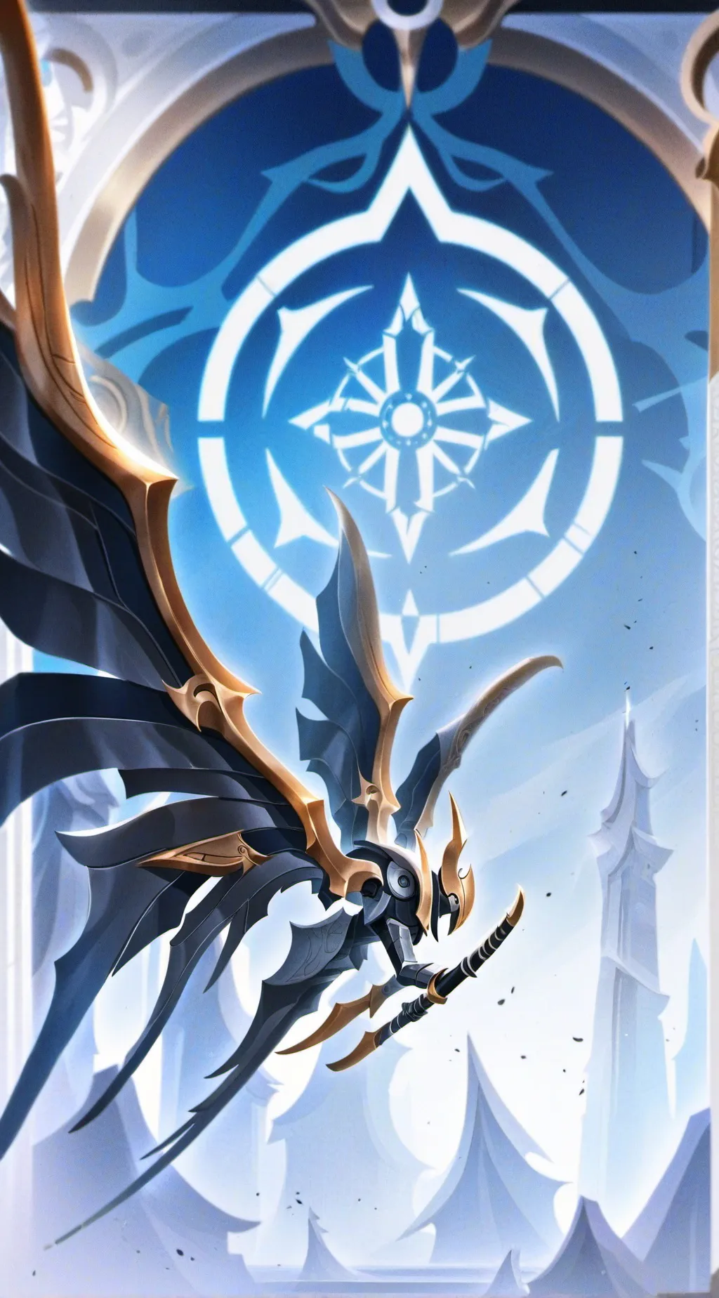 ai character: Uzi background