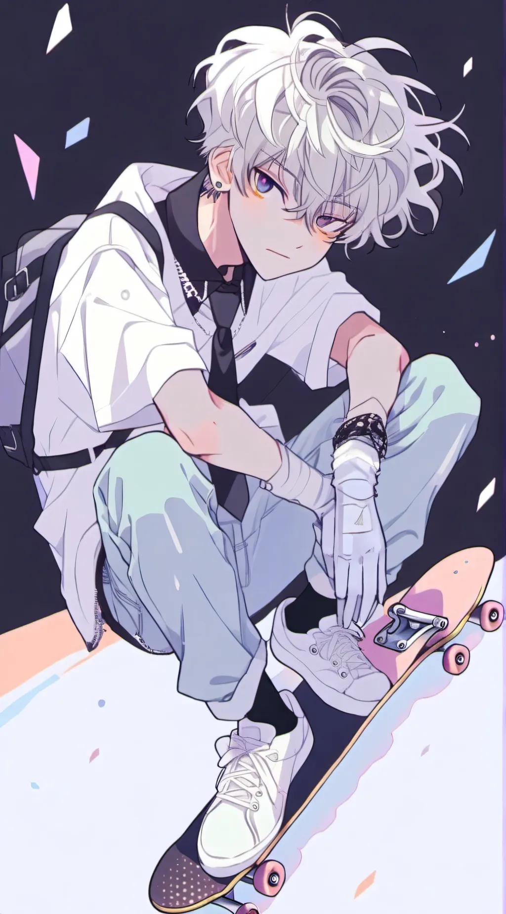 ai character: David (me)  background