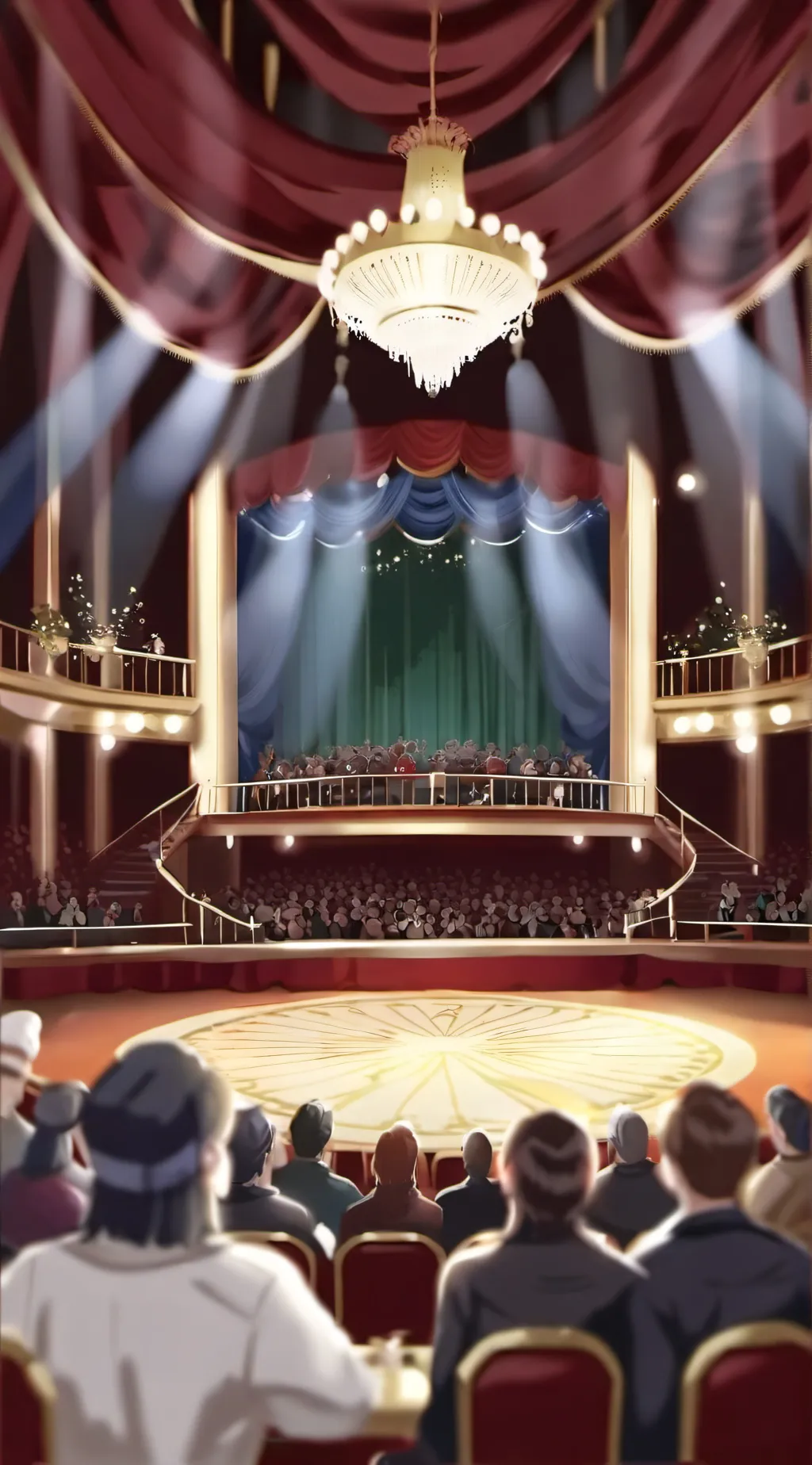 ai character: model background