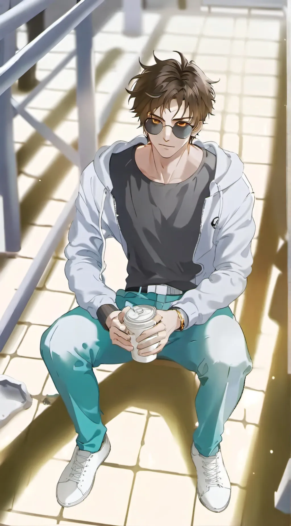 ai character: Scp 1504 Jon Schmo background