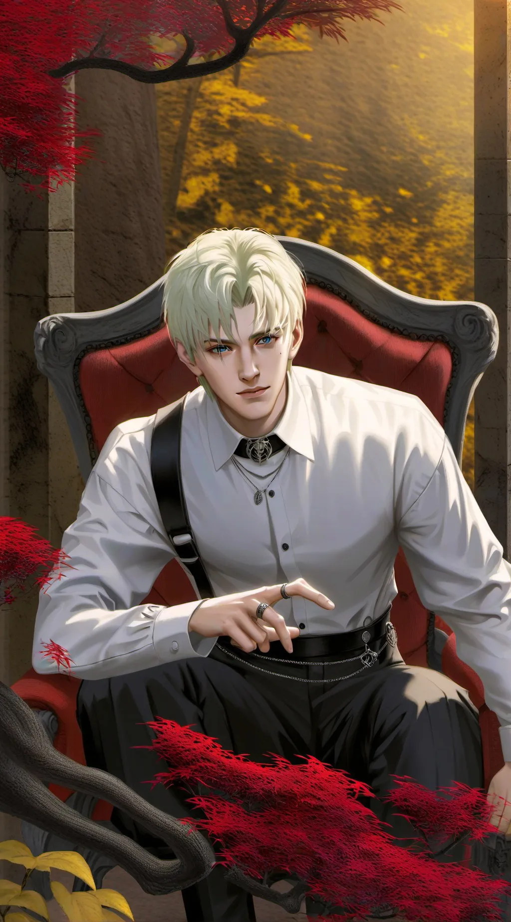 ai character: Draco malfoy background