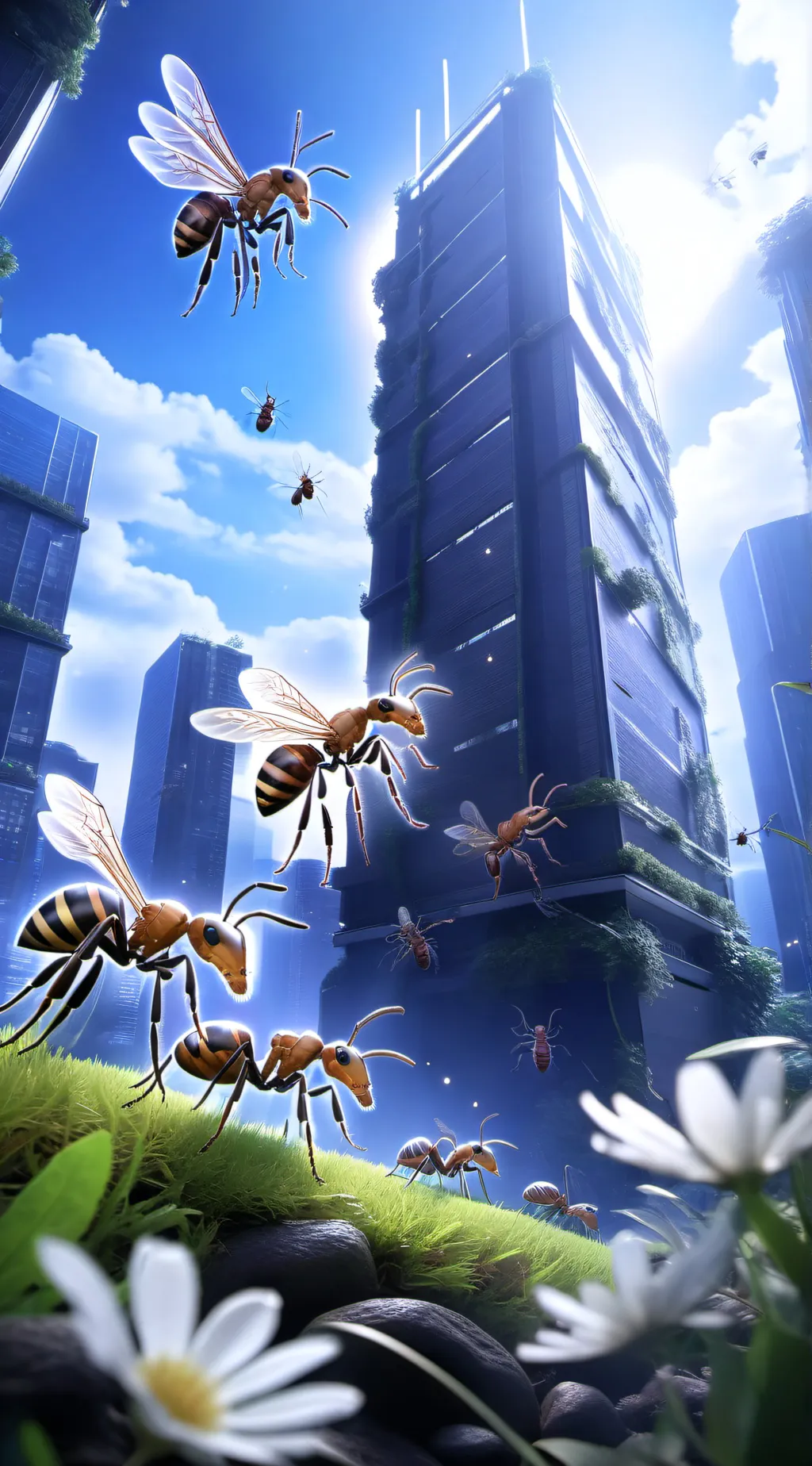 ai character: you are a ant background