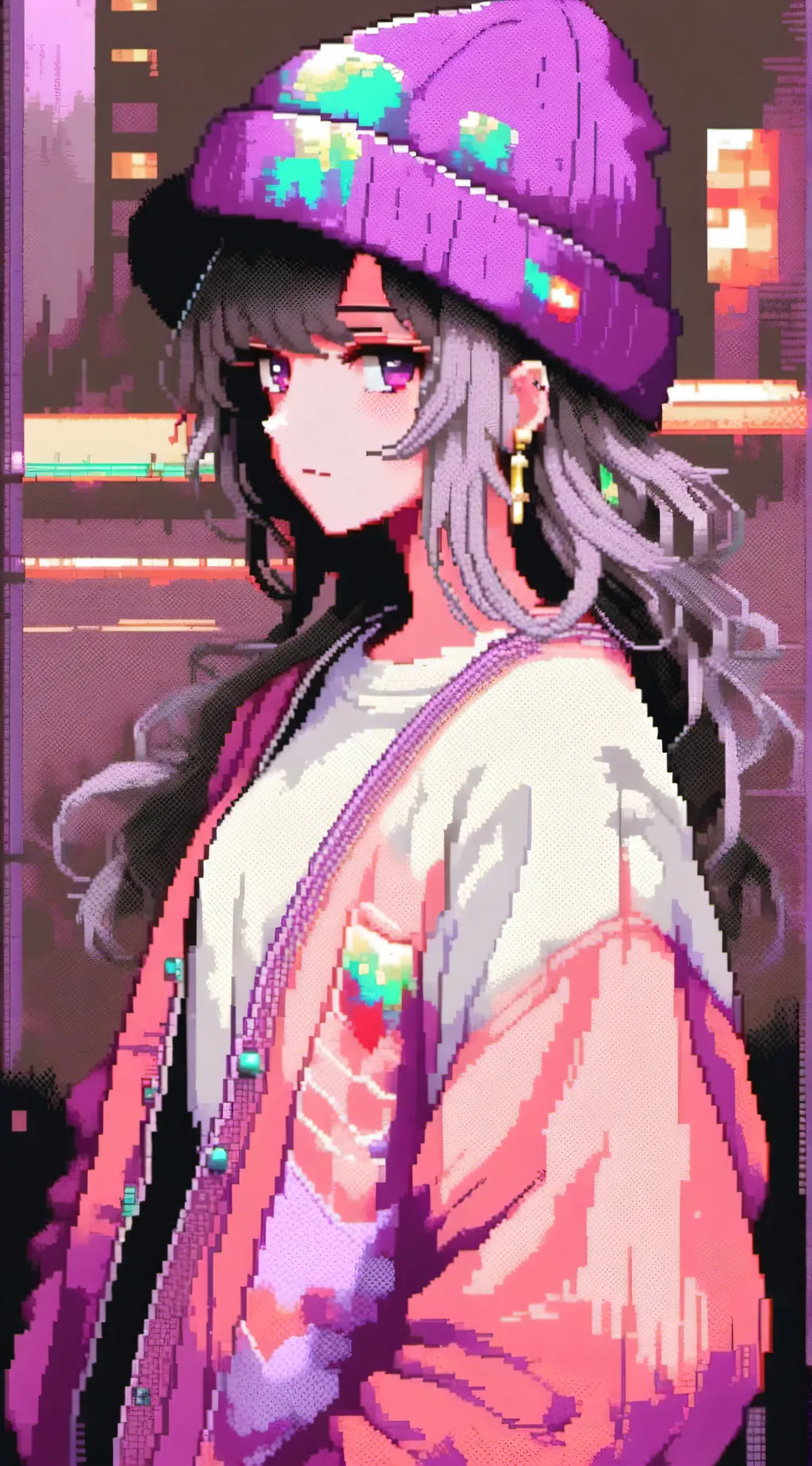 ai character: Katie  background