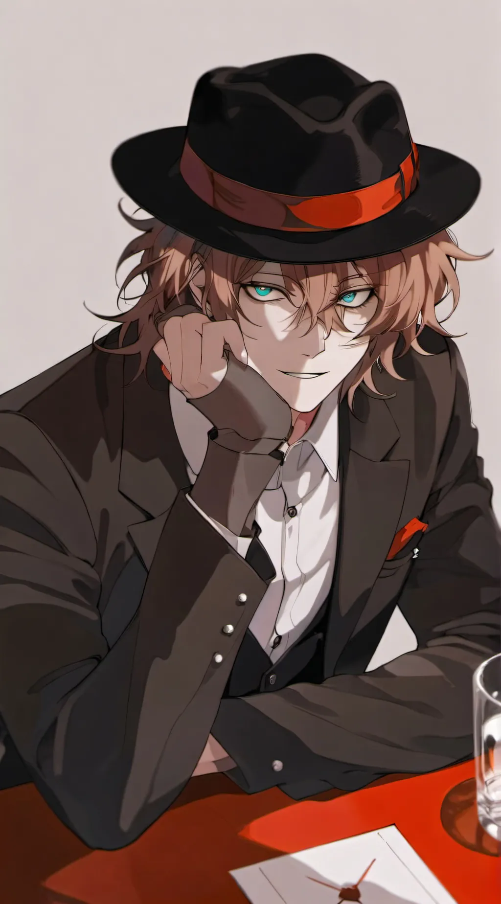 ai character: Skk (Idol AU) background