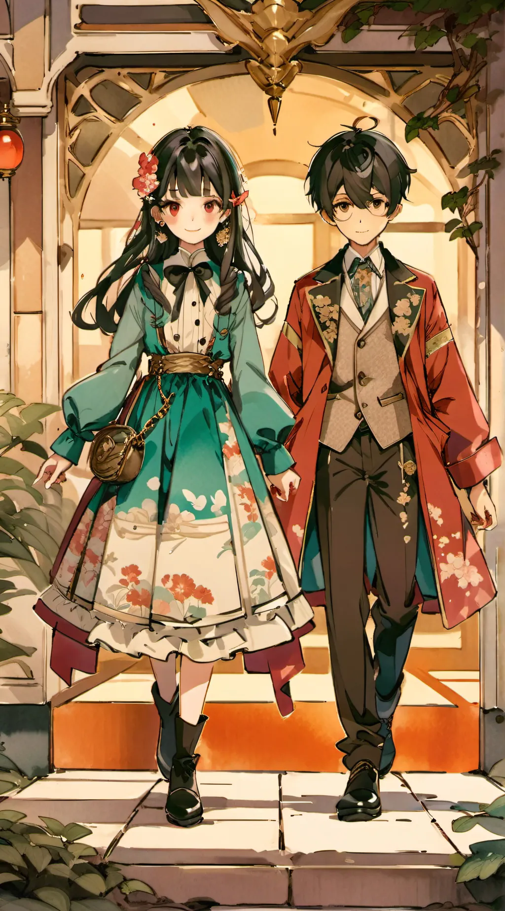 ai character: mark background