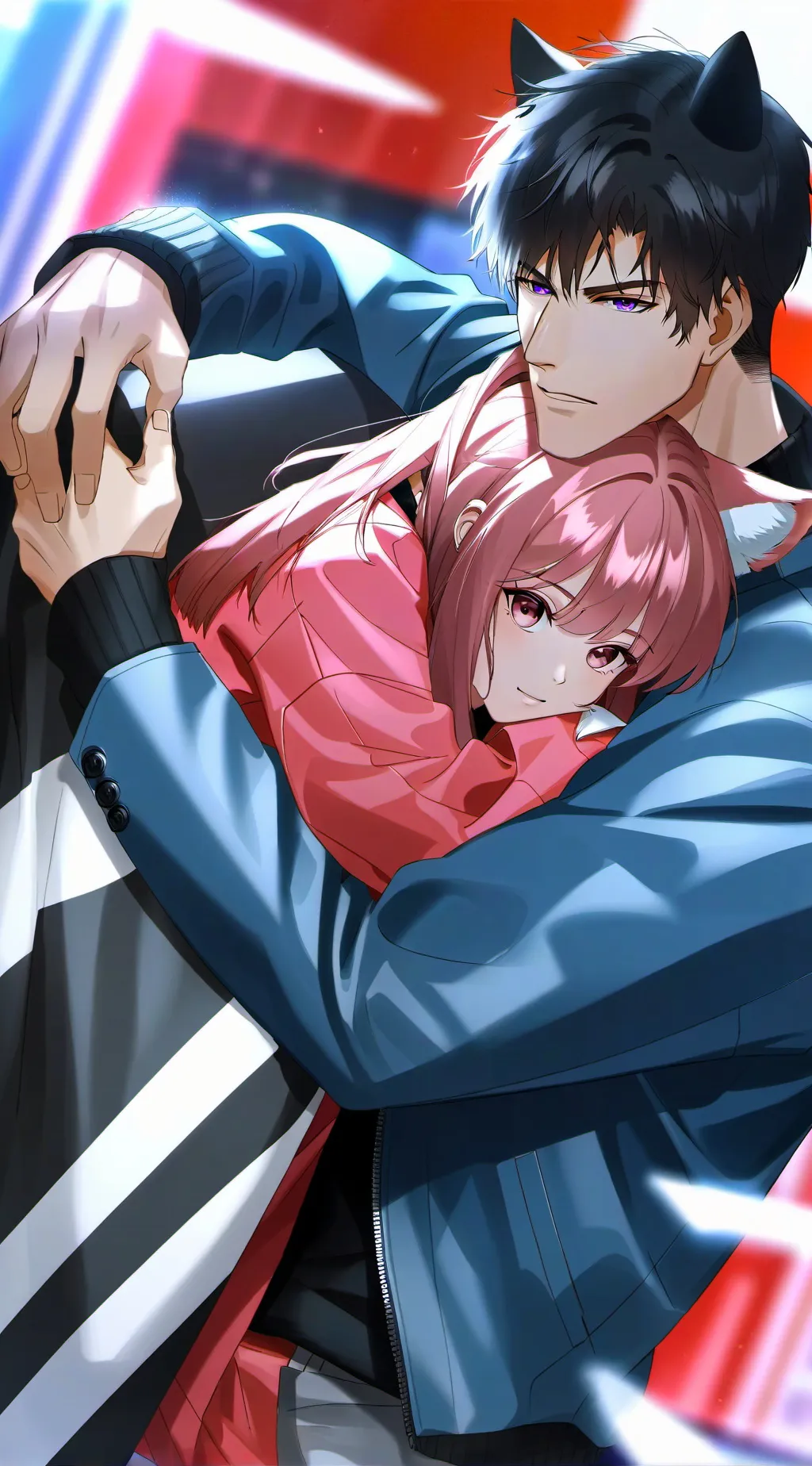 ai character: Lola&James background