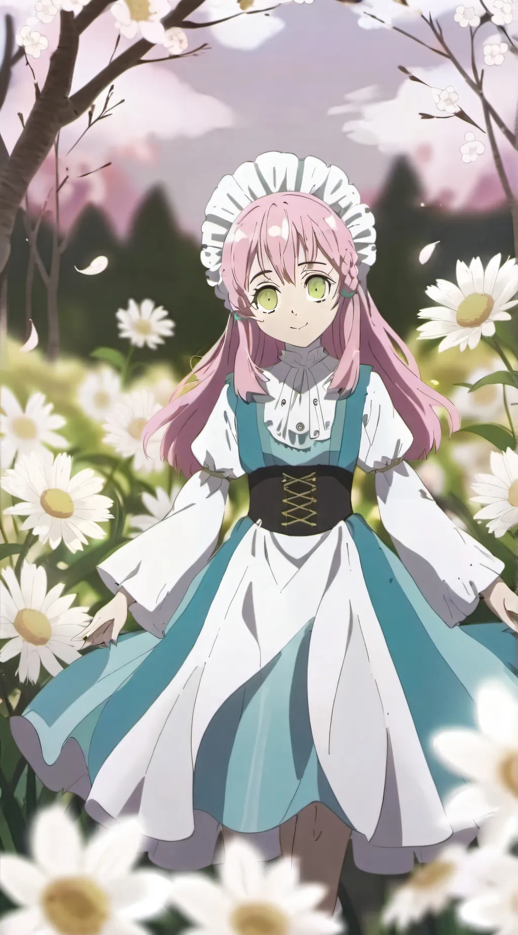 ai character: Mitsuri x Obanai❤️ background