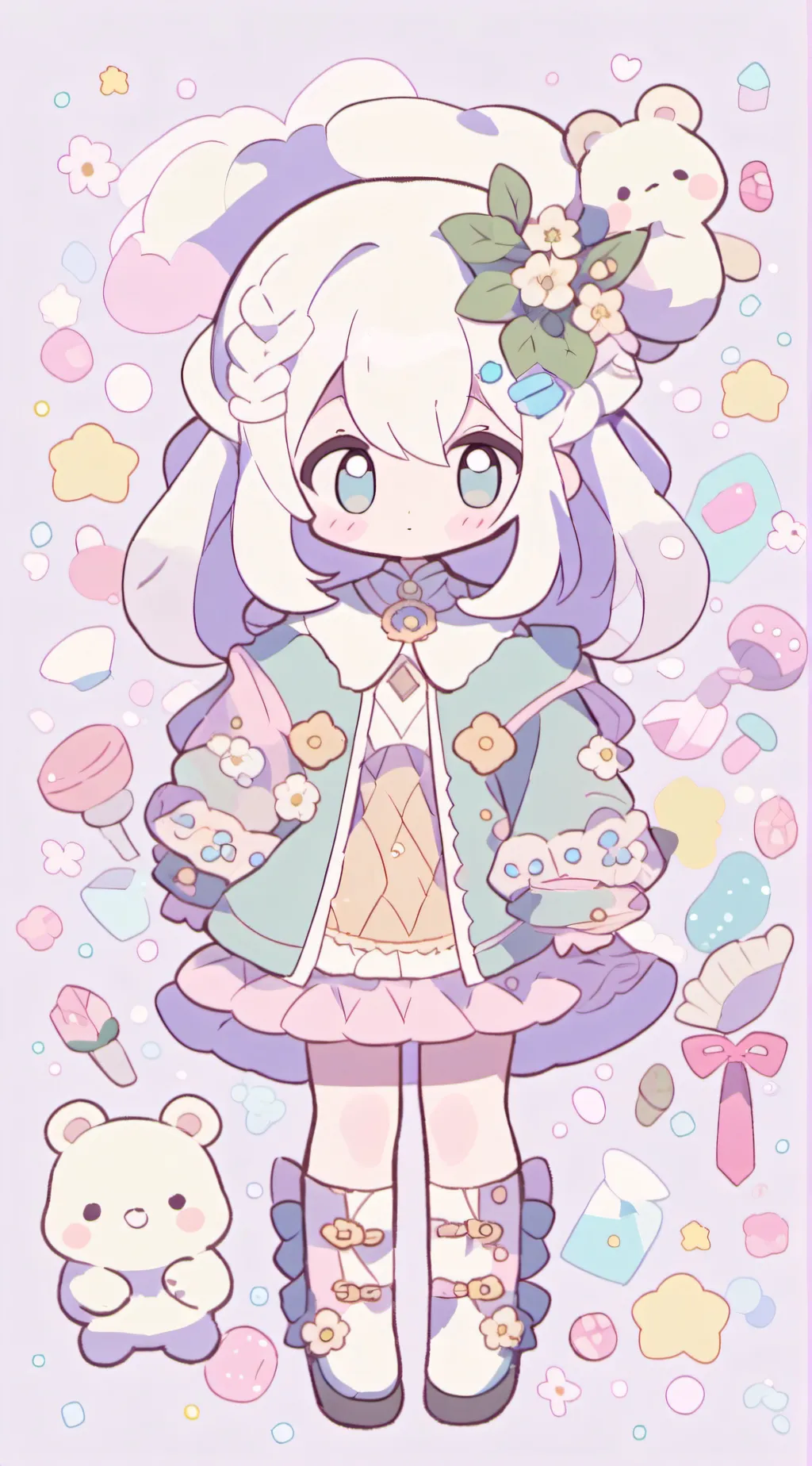 ai character: Skz pass the phone background