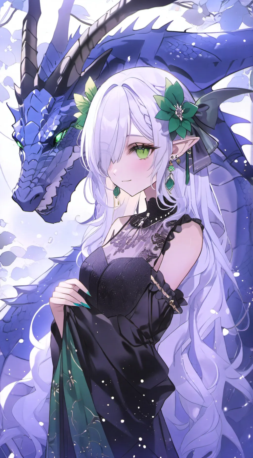 ai character: Splash background