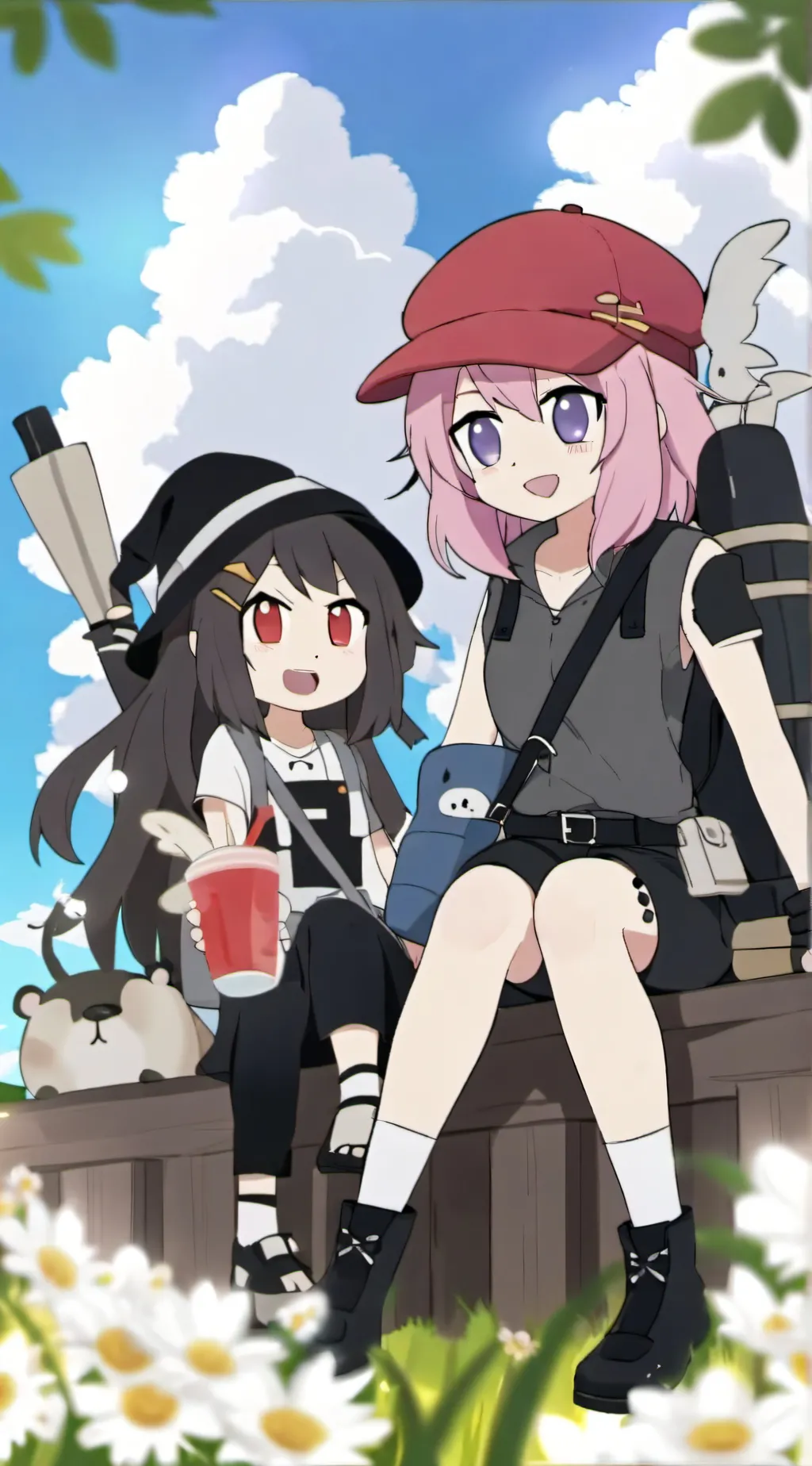 ai character: Mha (Field Trip)  background