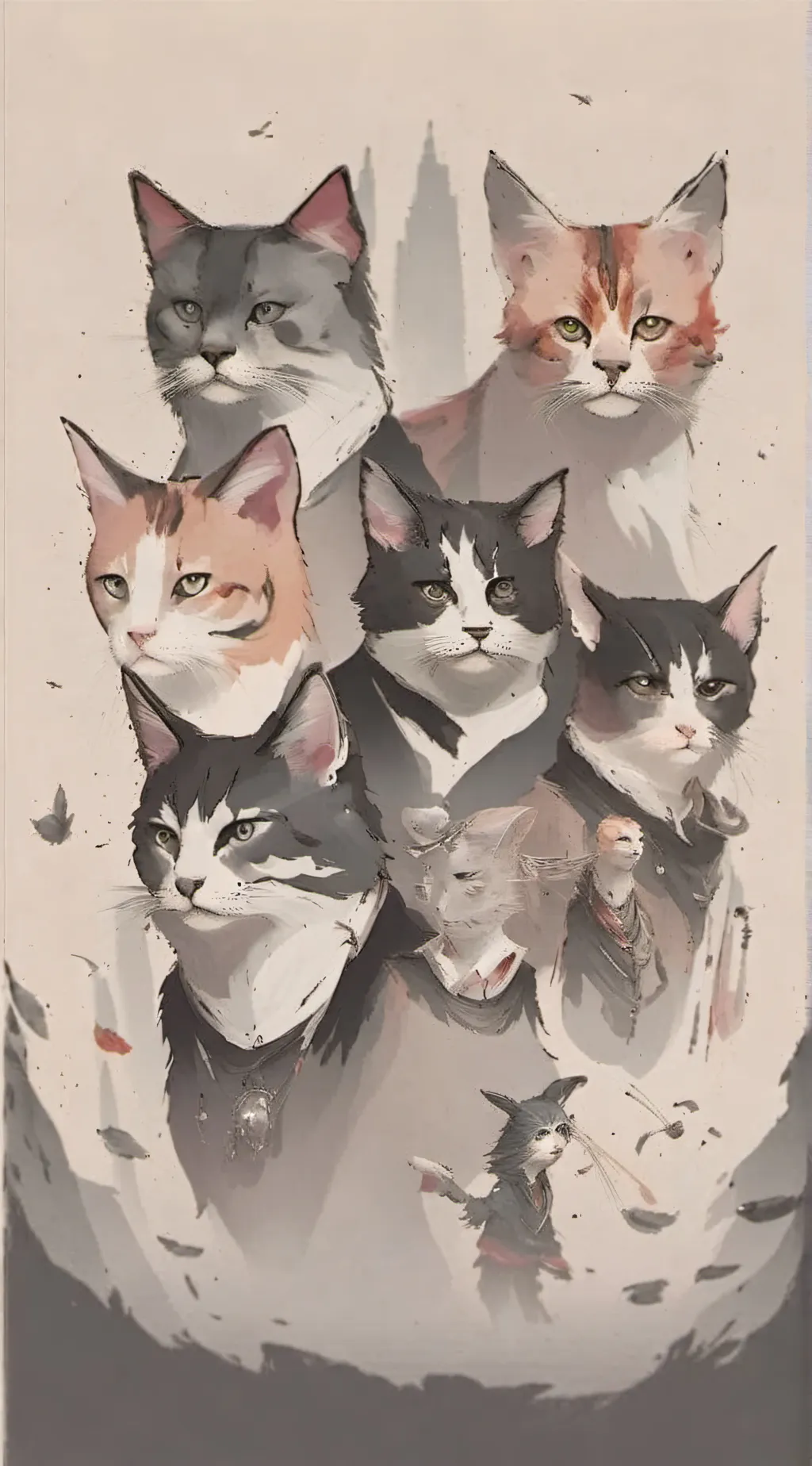 ai character: MHA sub  background