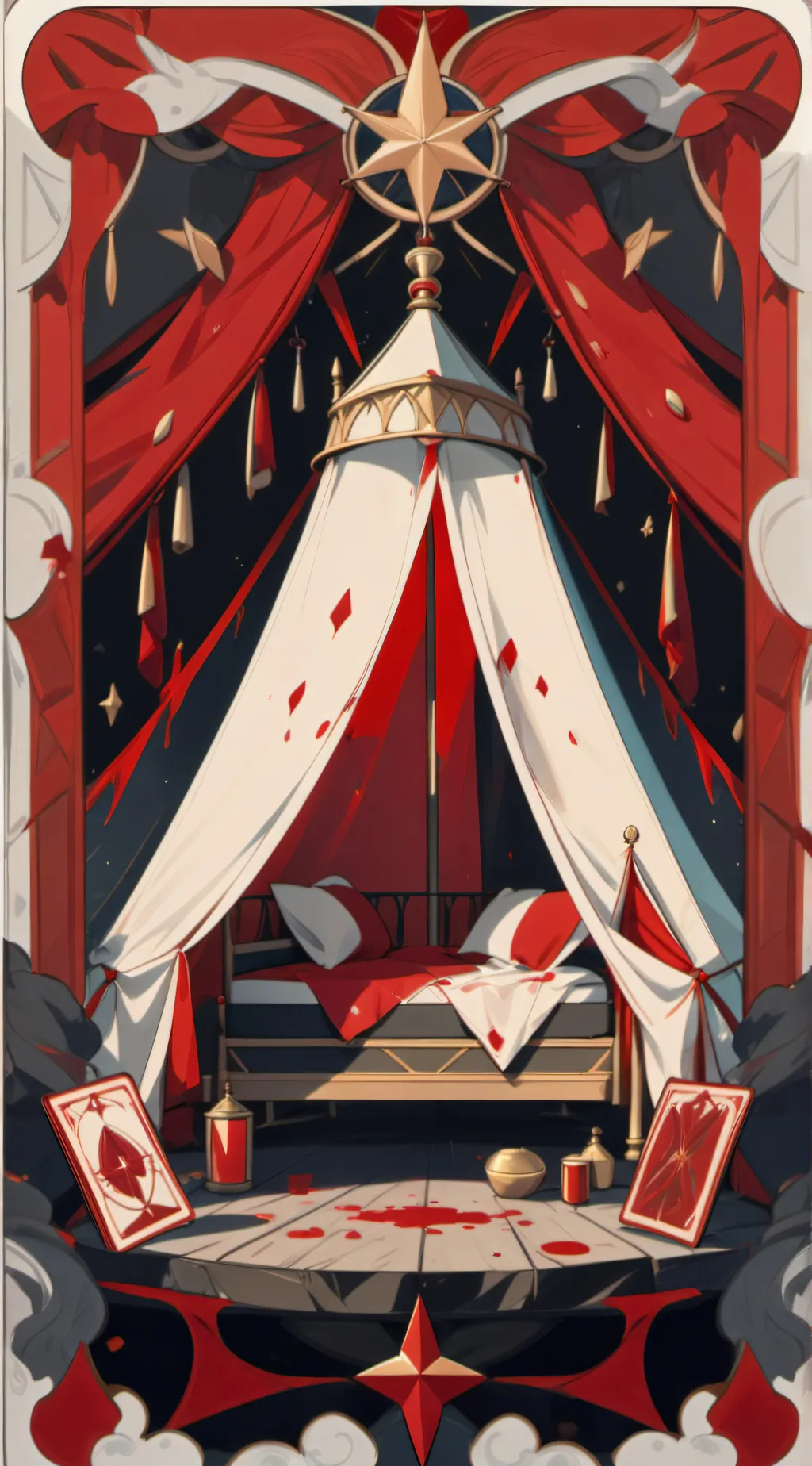 ai character: HØŘŔŒŘ ČÄMP background