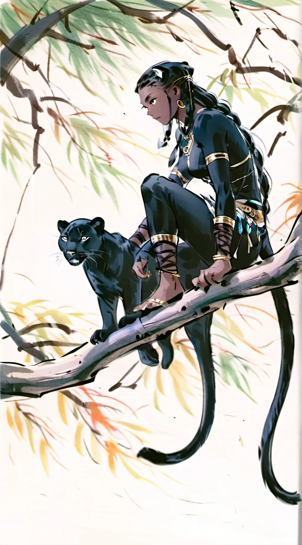 ai character: Panthera background