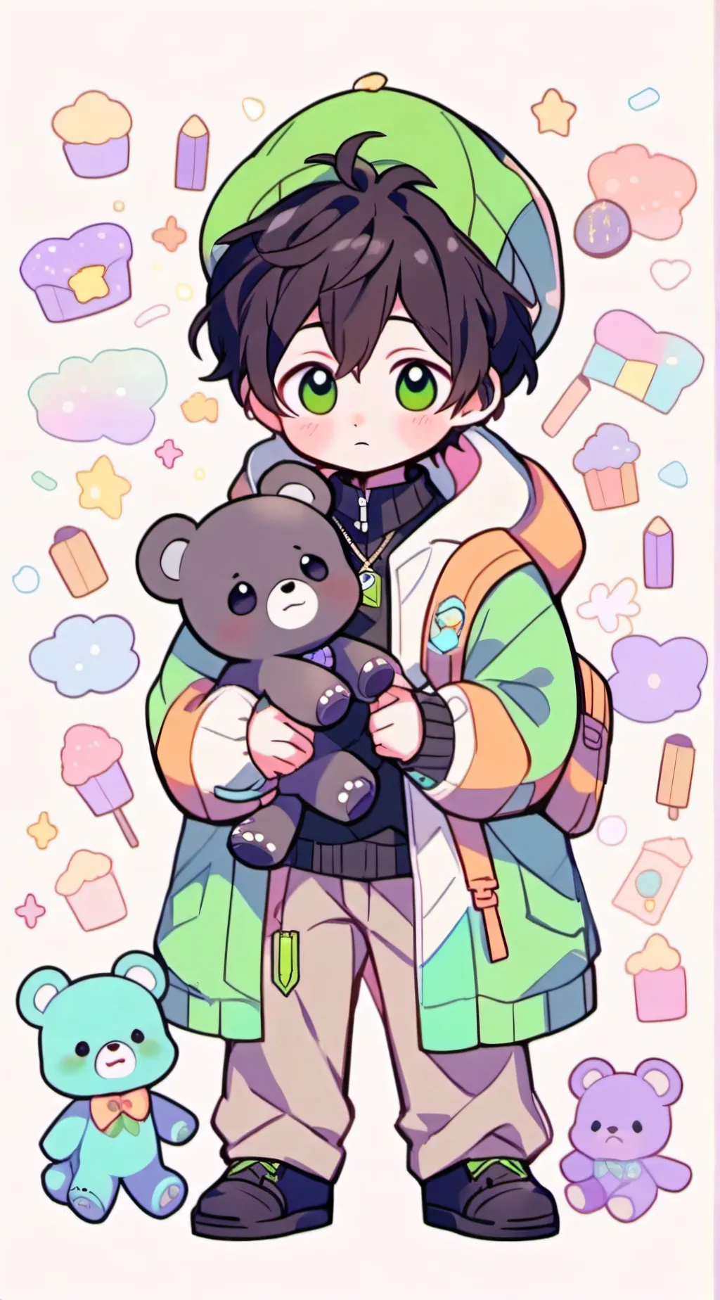 ai character: Aftons + carter background