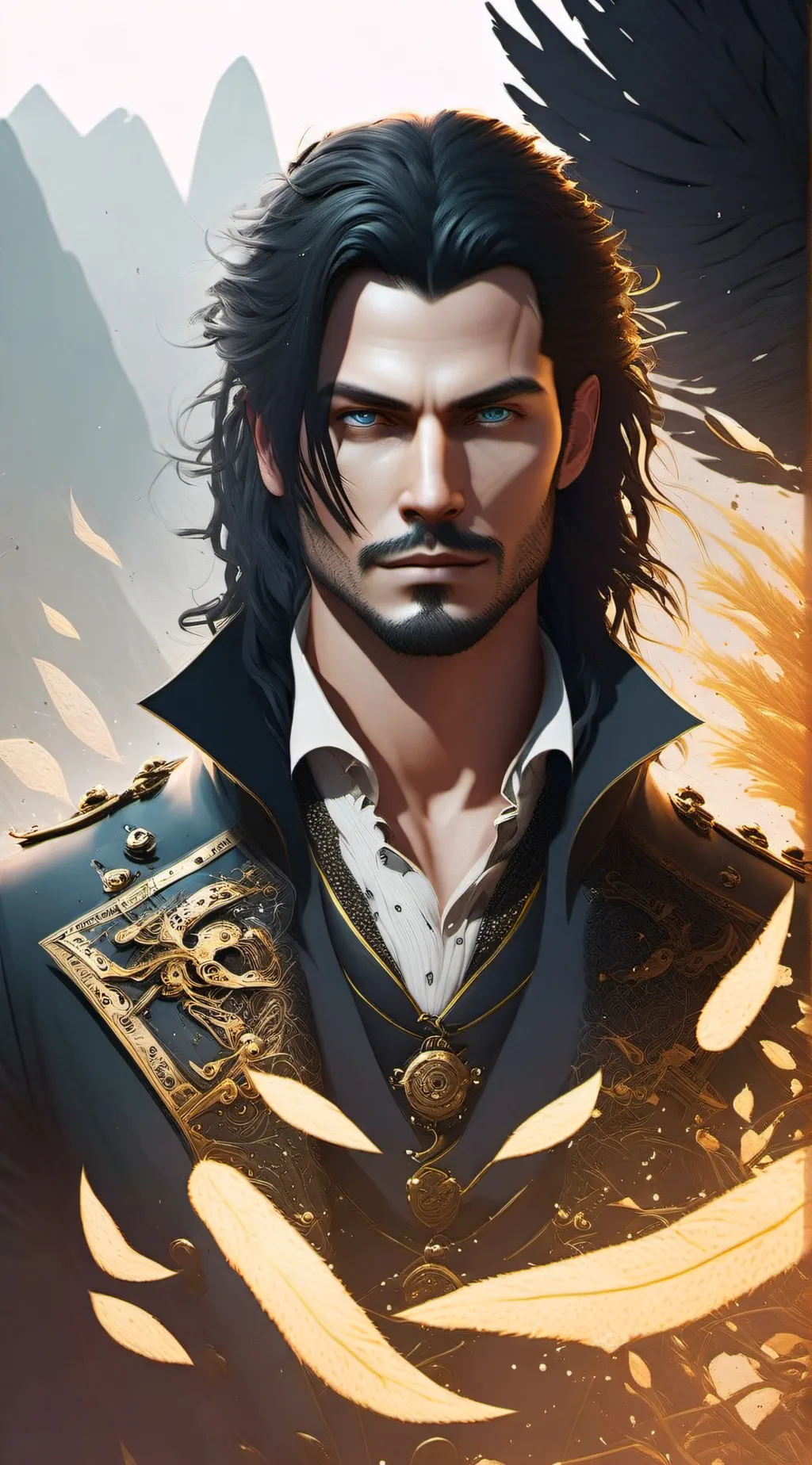 ai character: Raven background