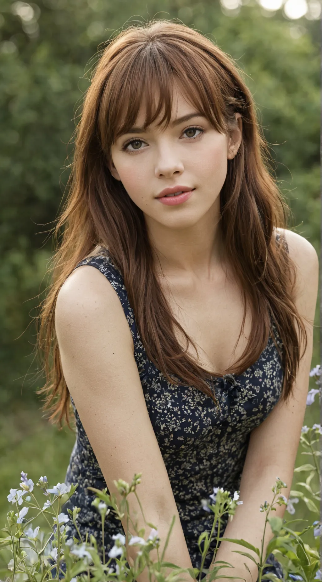 ai character: lucy  background