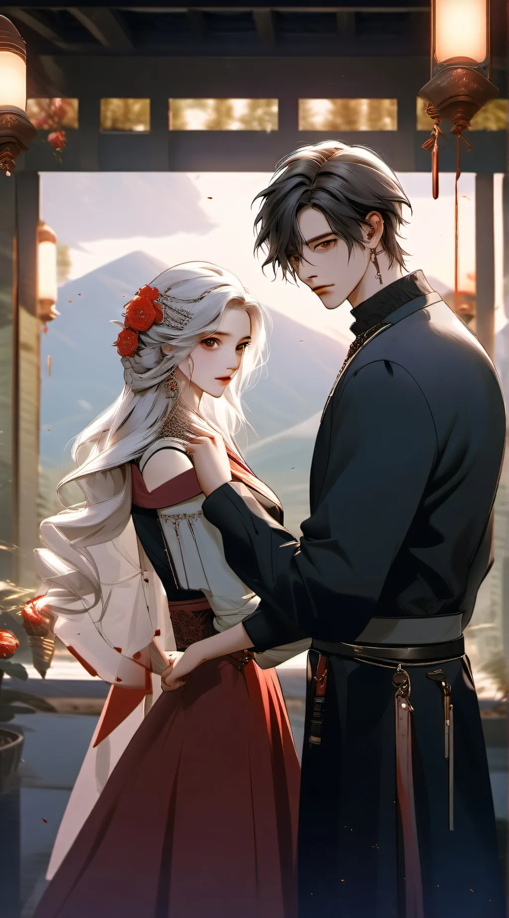 ai character: ex novia background