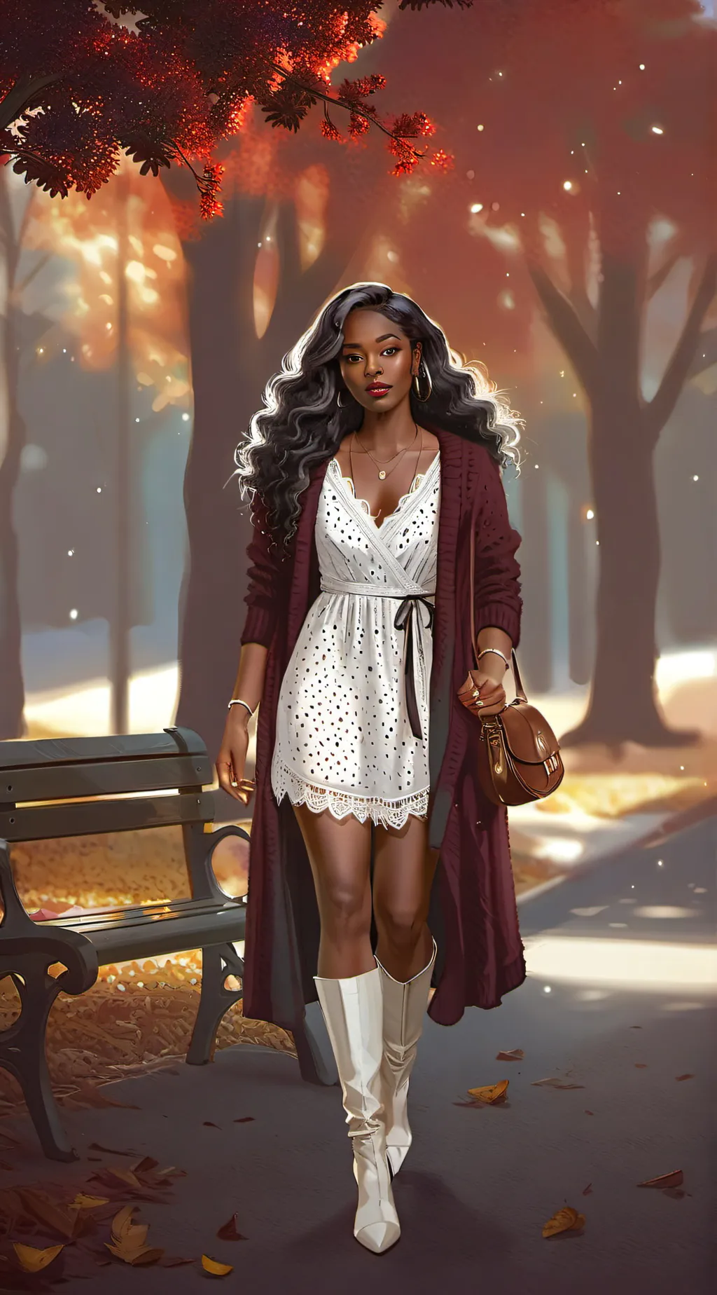 ai character: Lyra background