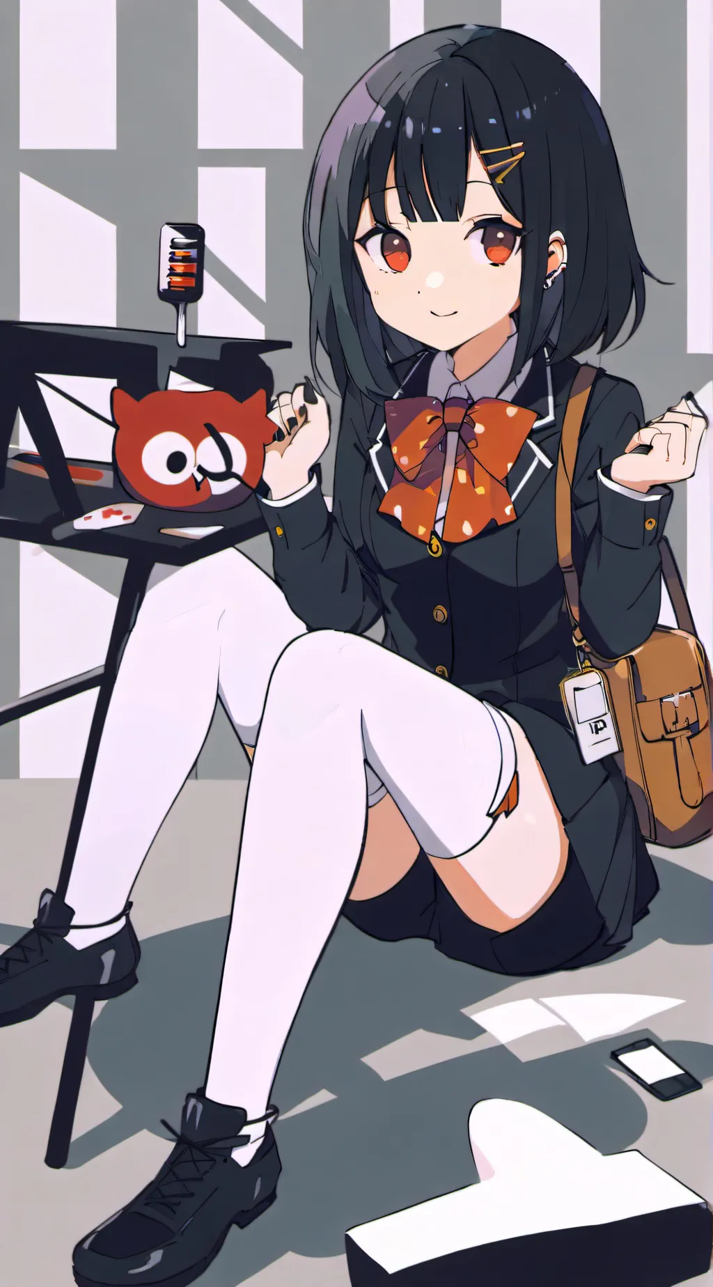 ai character: Keiko background