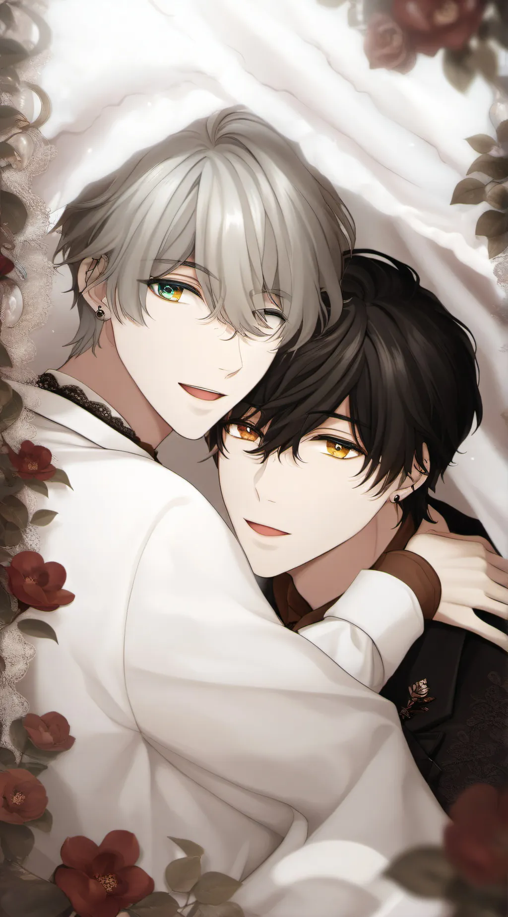 ai character: Antonio y Miguel  background