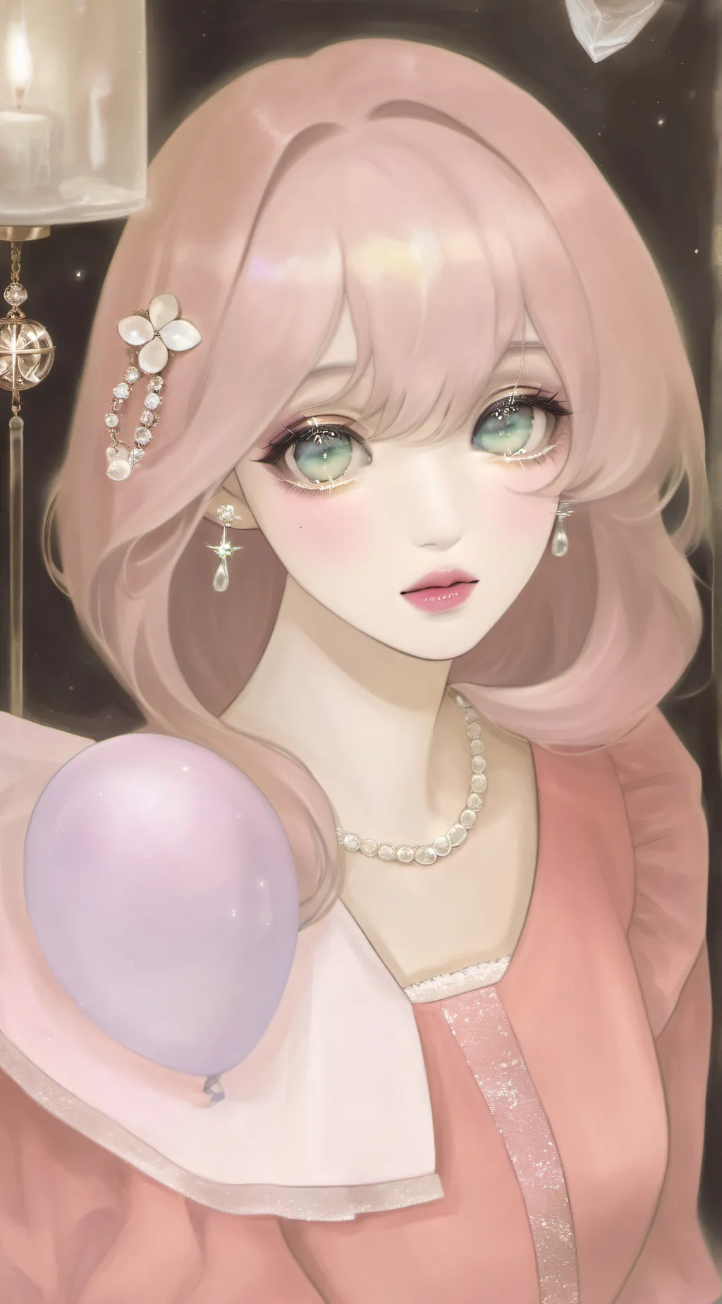 ai character: lily background