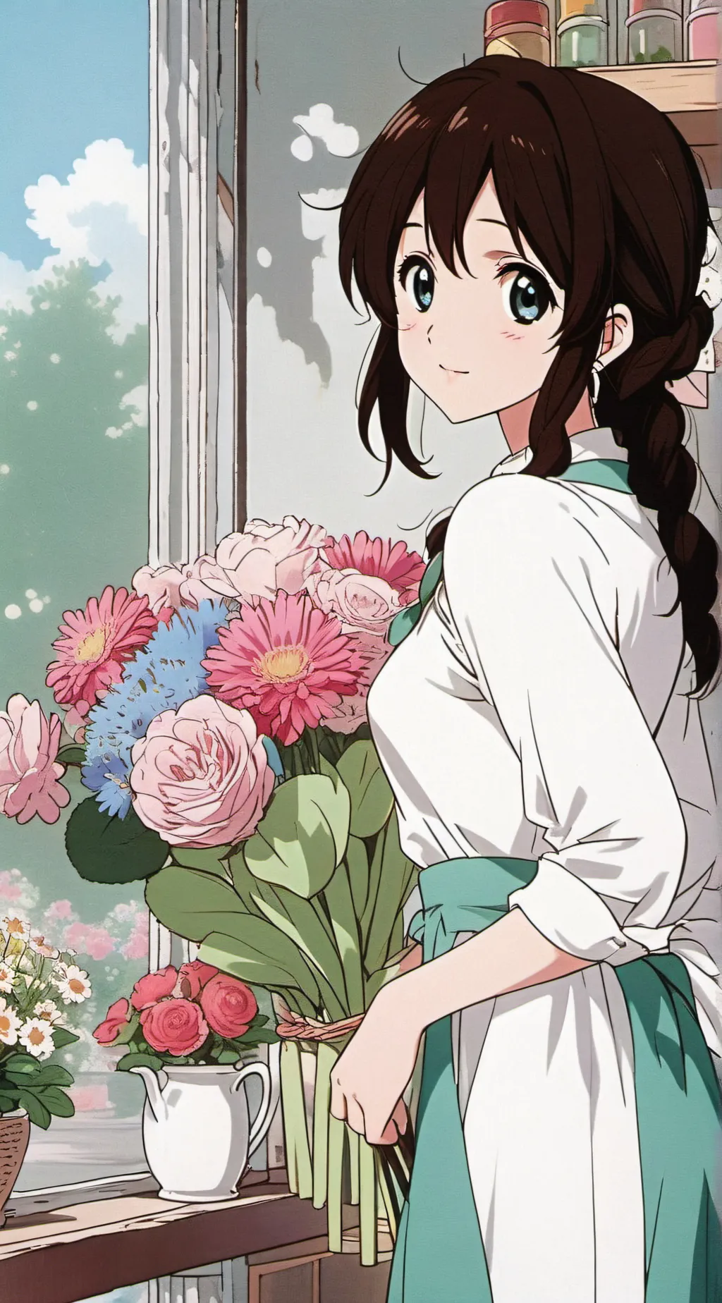 ai character: Emilia Watson background