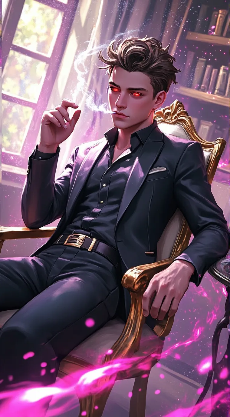 ai character: Alex (boy version) background