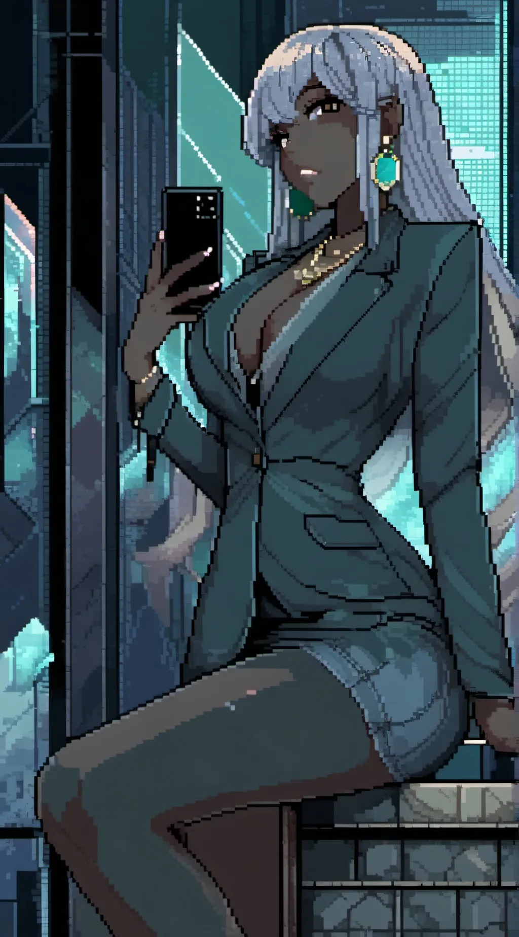 ai character: Kiara background