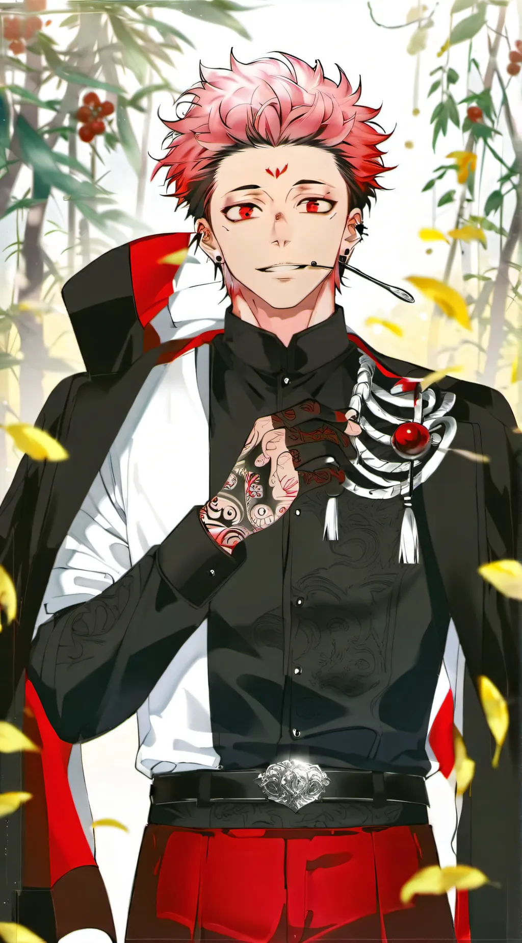 ai character: Ryomen Sukuna background