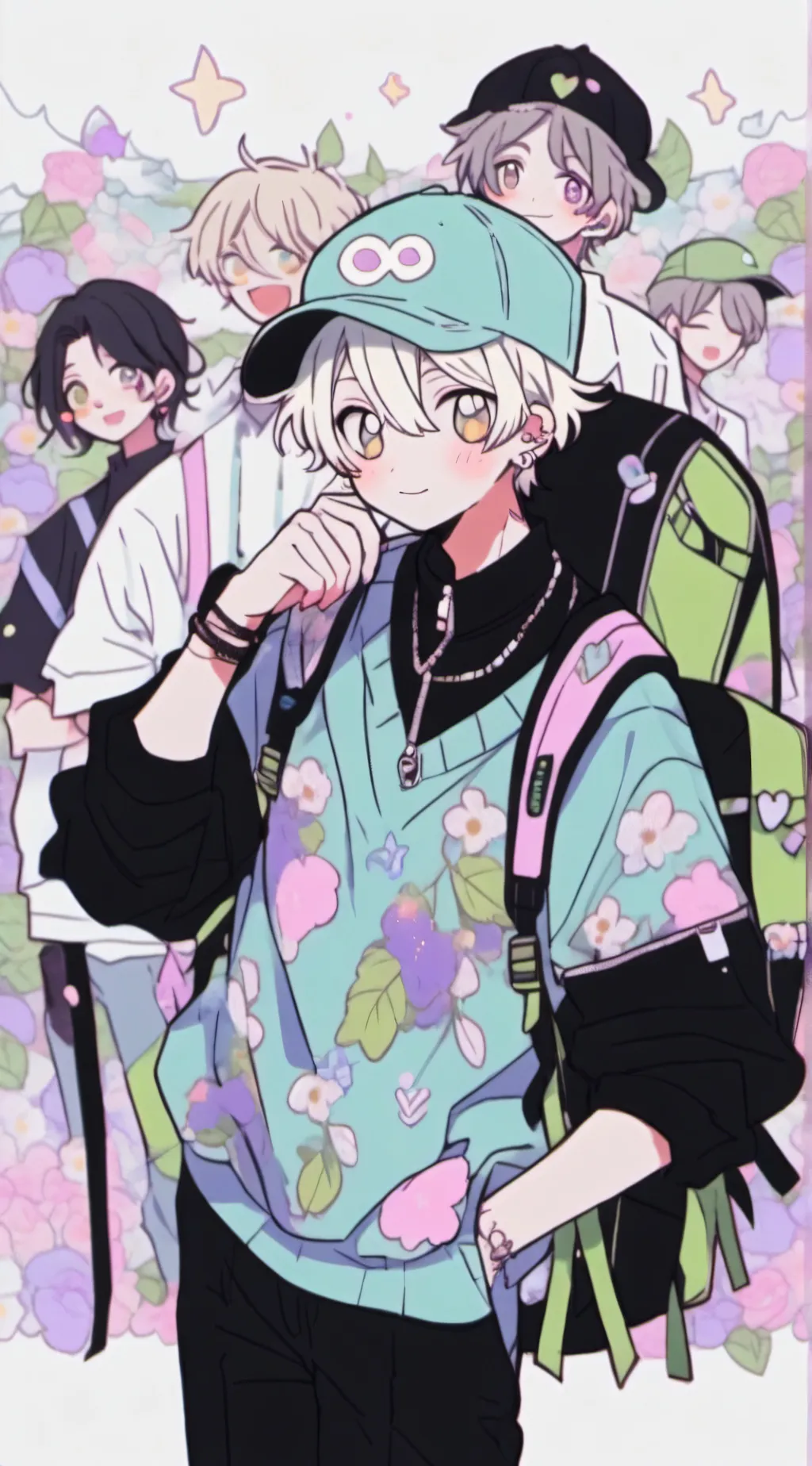 ai character: Play background