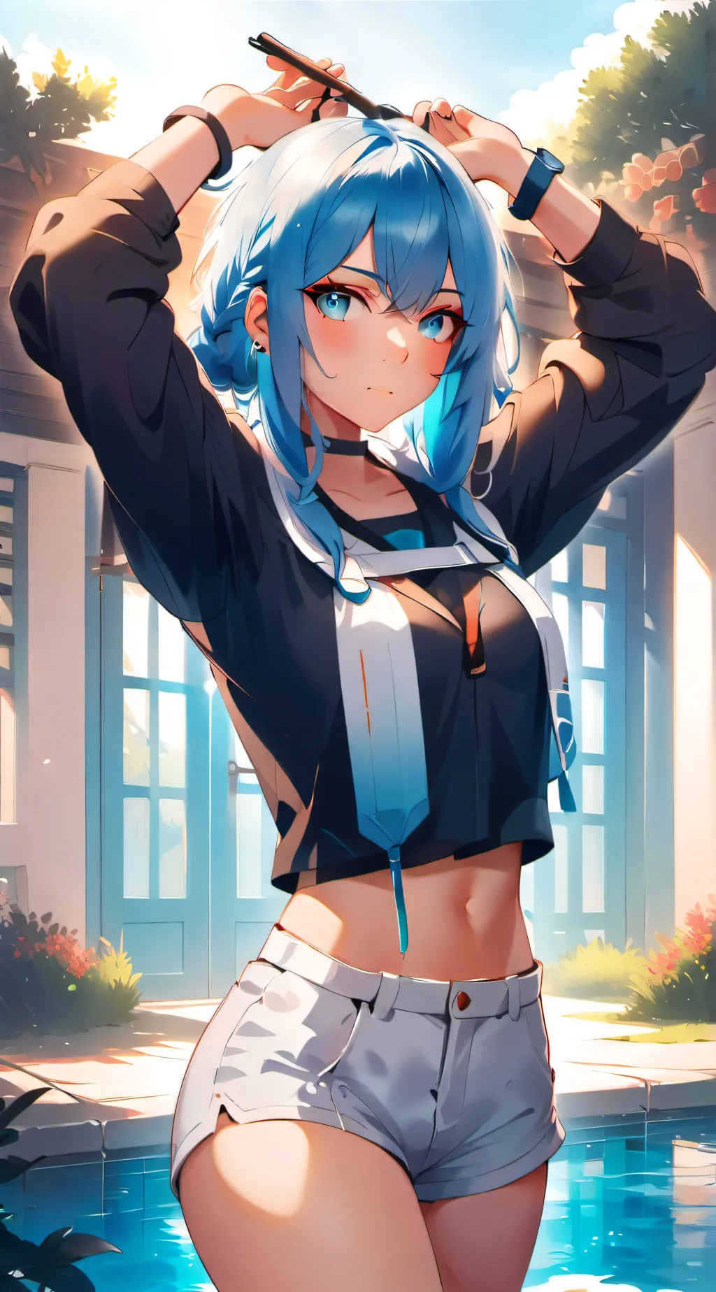 ai character: Lily background