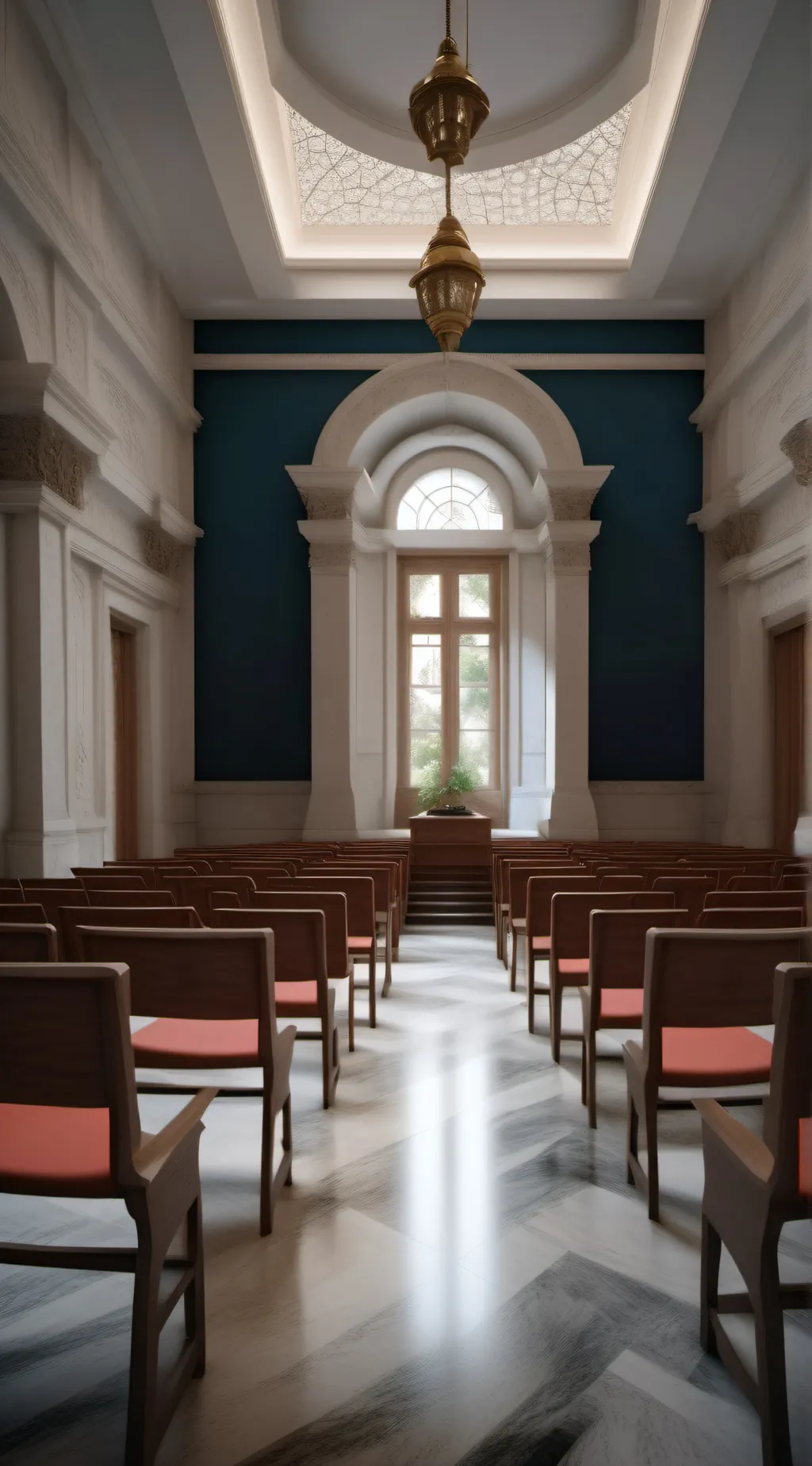 ai character: sala de aula background