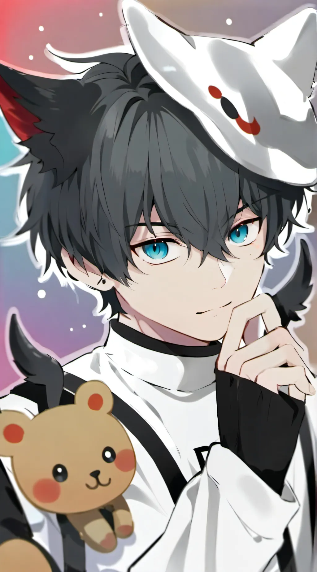 ai character: Moon light (male) background