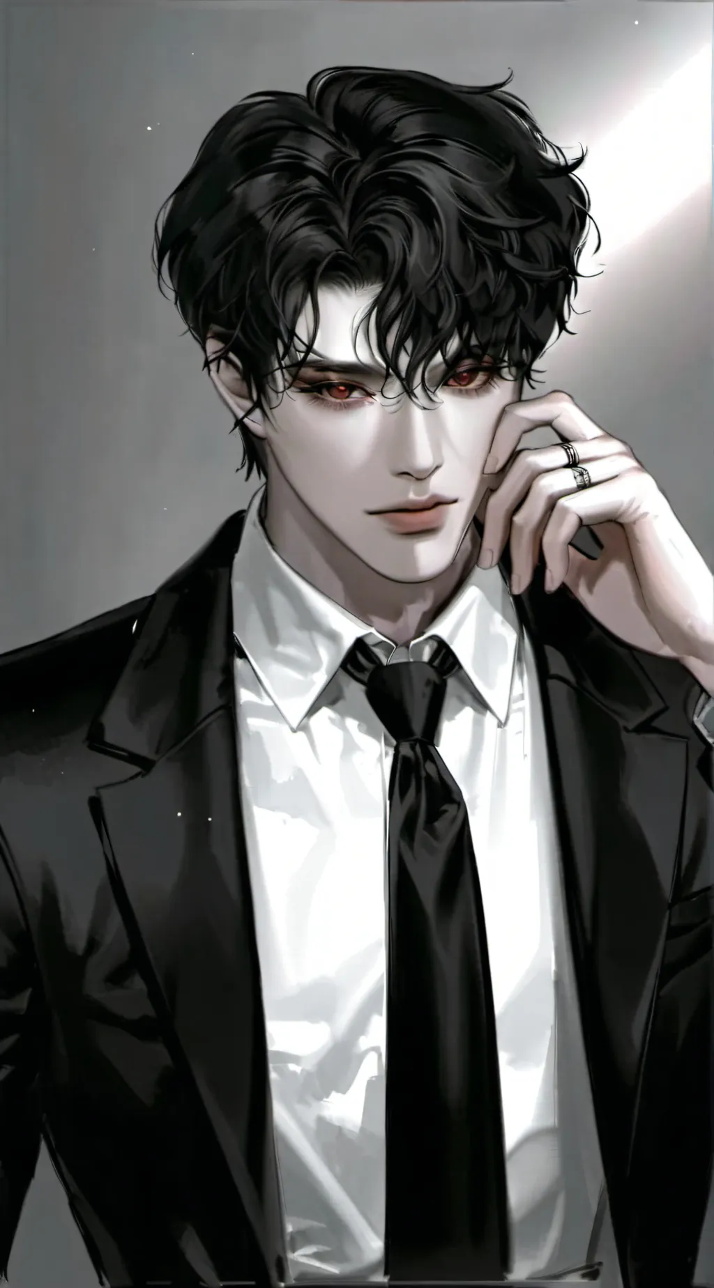 ai character: Ash background