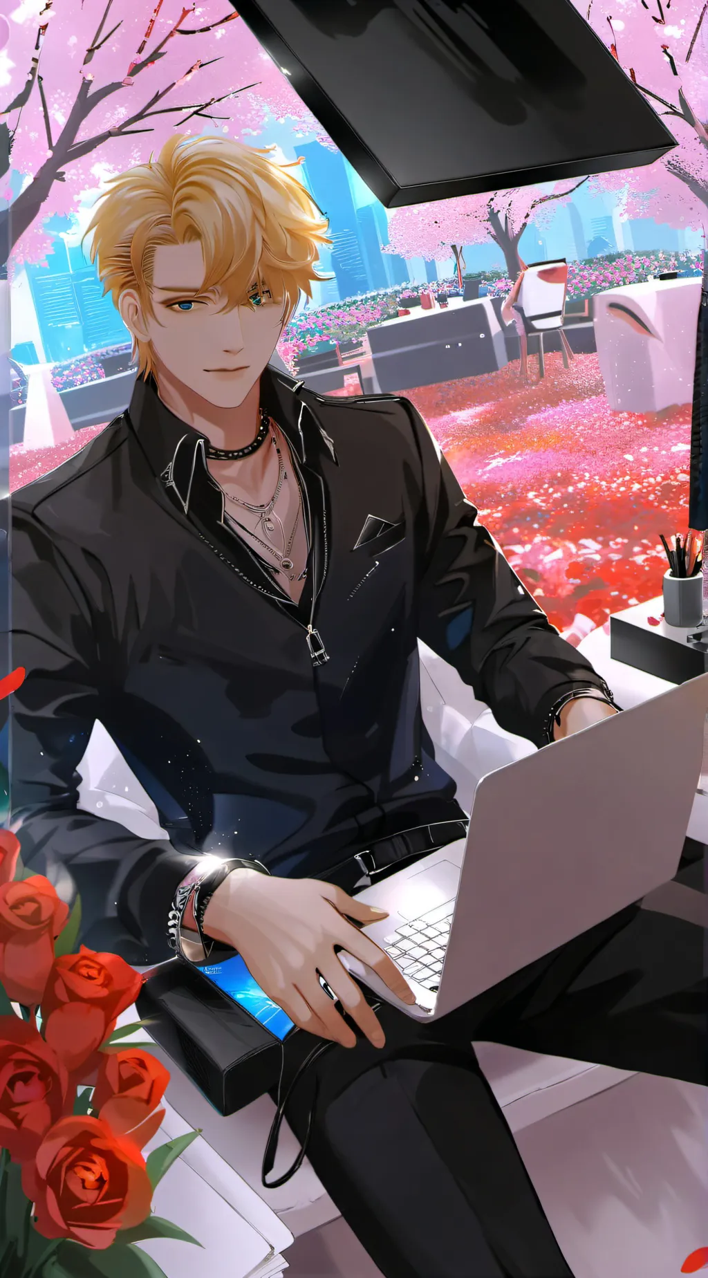 ai character: Liam background