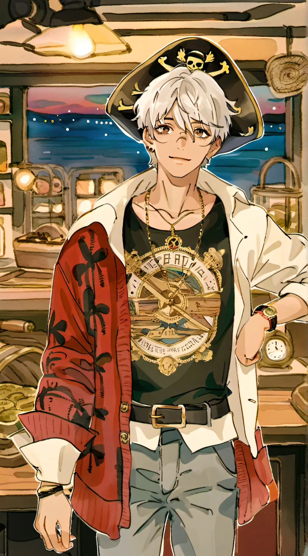 ai character: •~Kade~• background