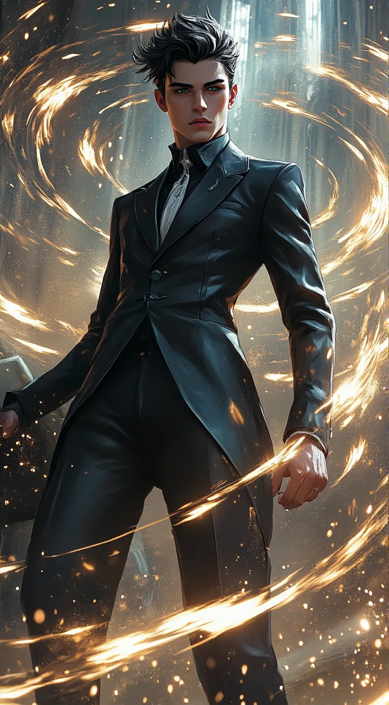 ai character: Caleb  background