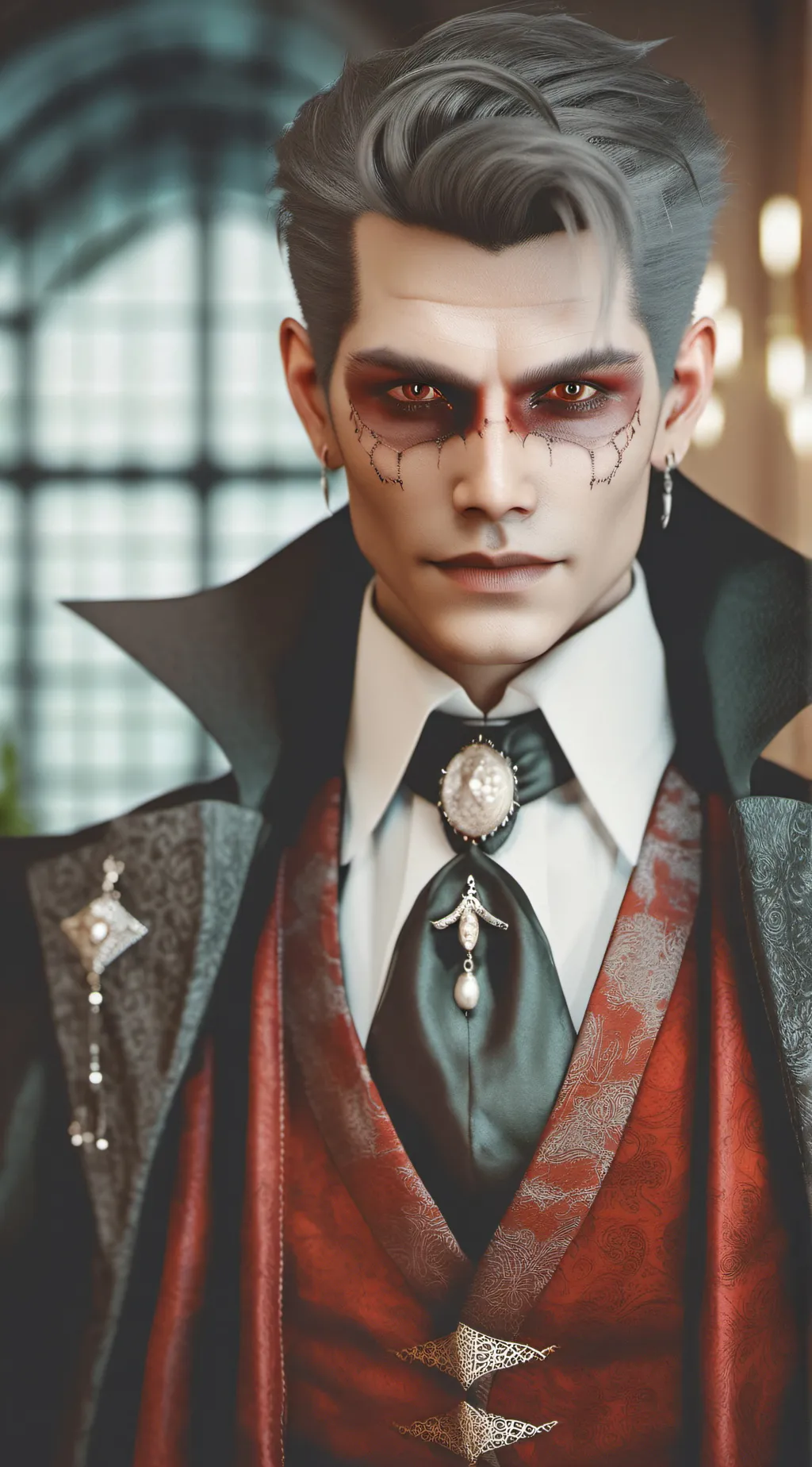 ai character: Dracula background