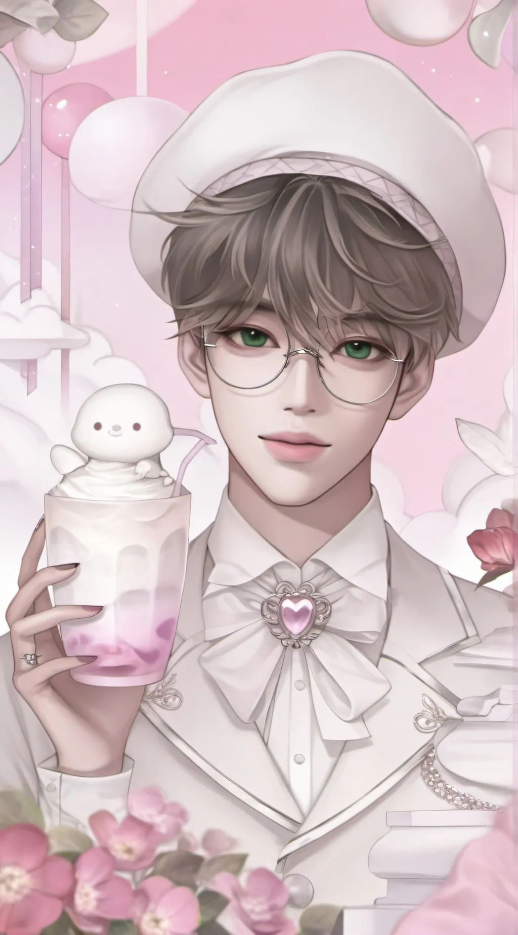 ai character: MhA😋 background