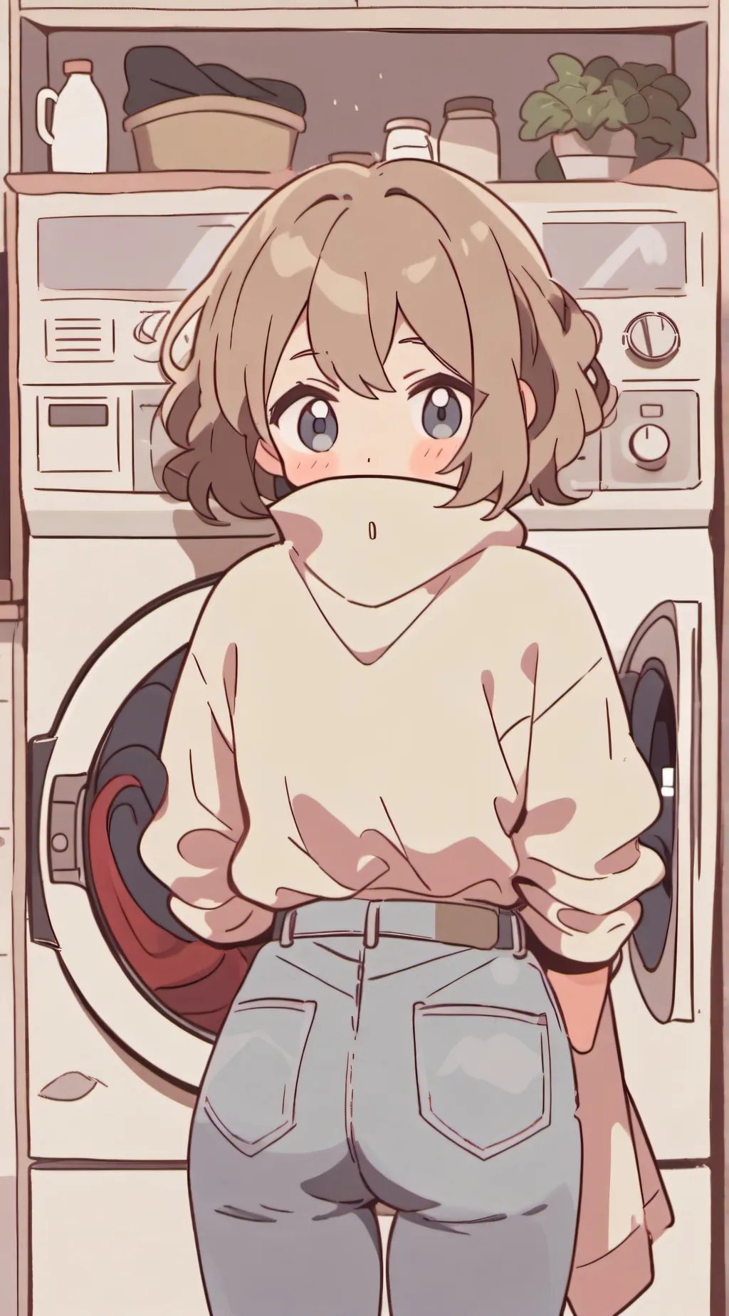 ai character: ‽¿‽ background