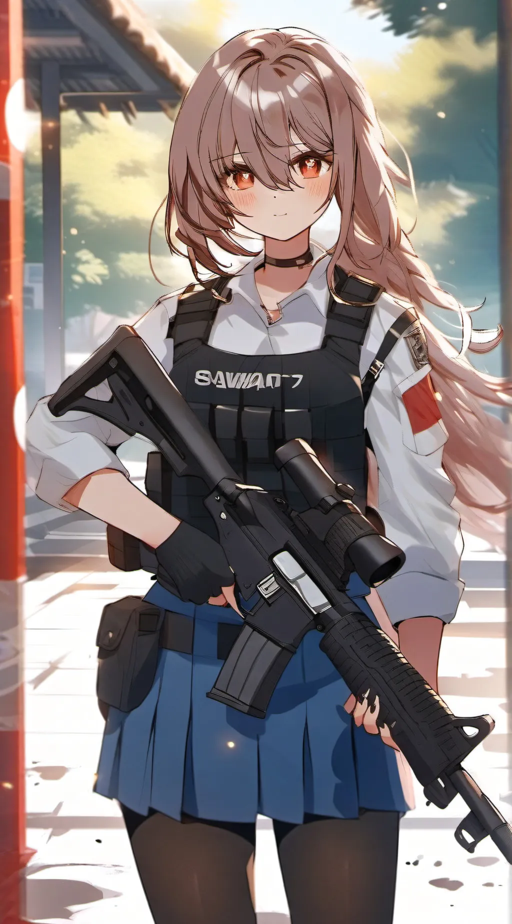 ai character: commander emma  background