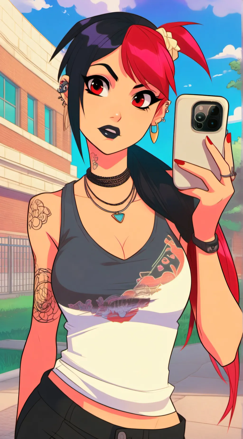 ai character: Sienna background